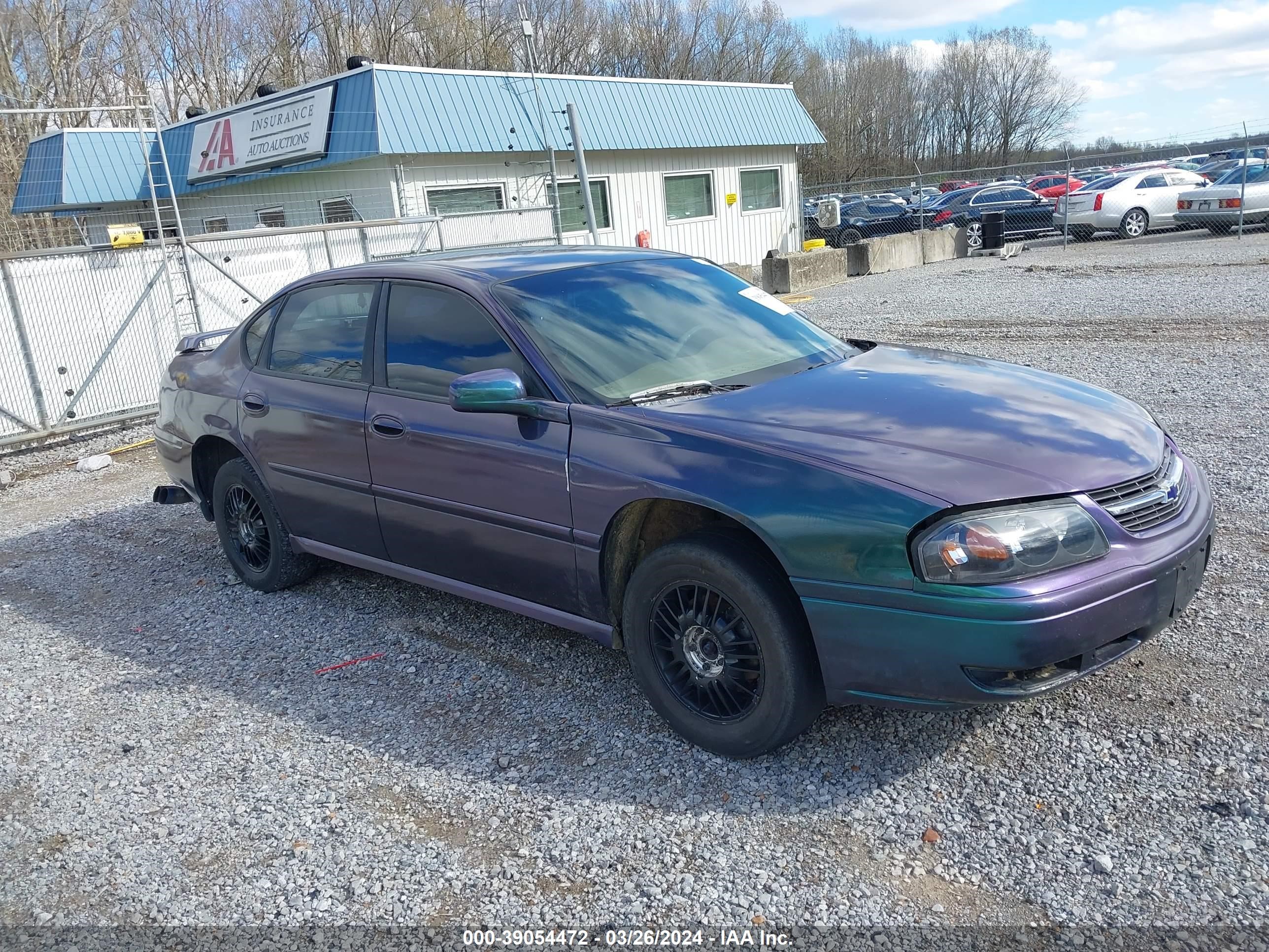 CHEVROLET IMPALA 2004 2g1wh52k549189862