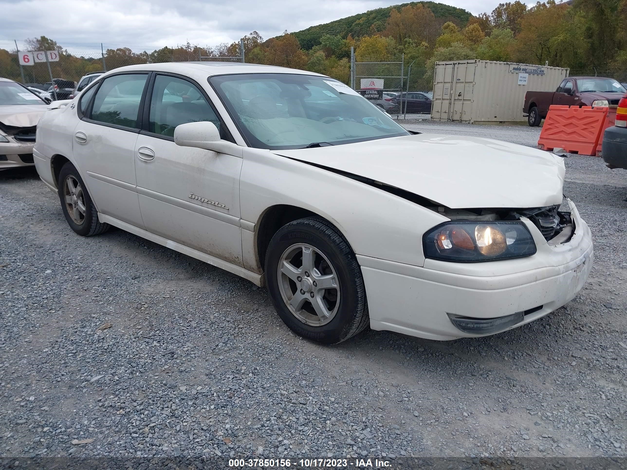 CHEVROLET IMPALA 2004 2g1wh52k549408822