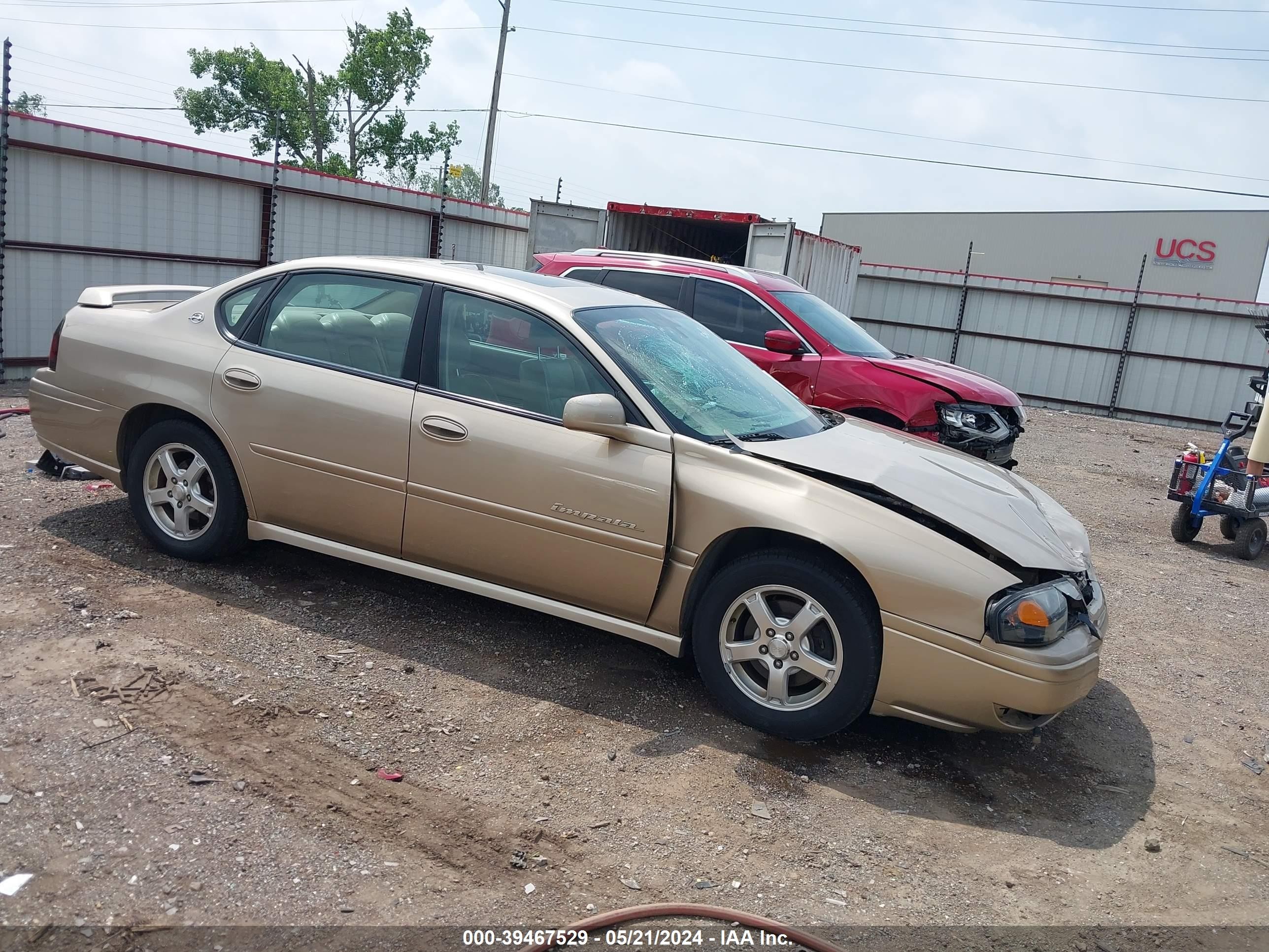 CHEVROLET IMPALA 2004 2g1wh52k549412711