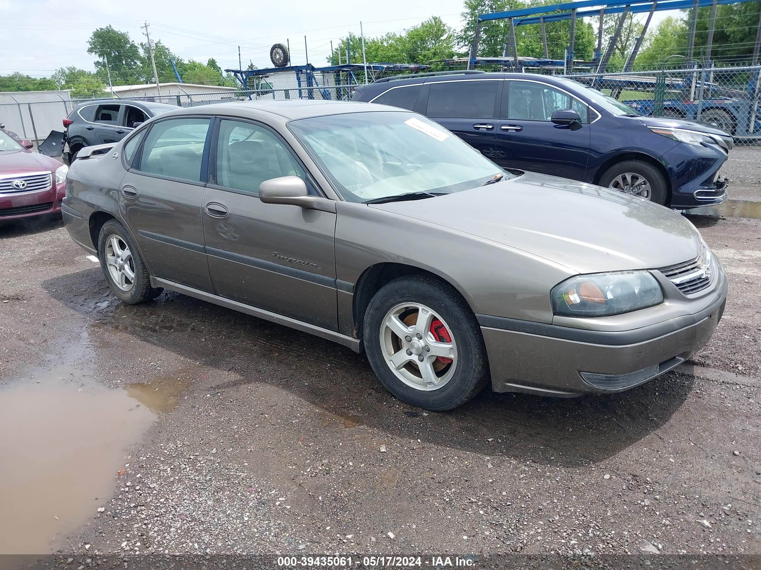 CHEVROLET IMPALA 2003 2g1wh52k639293940