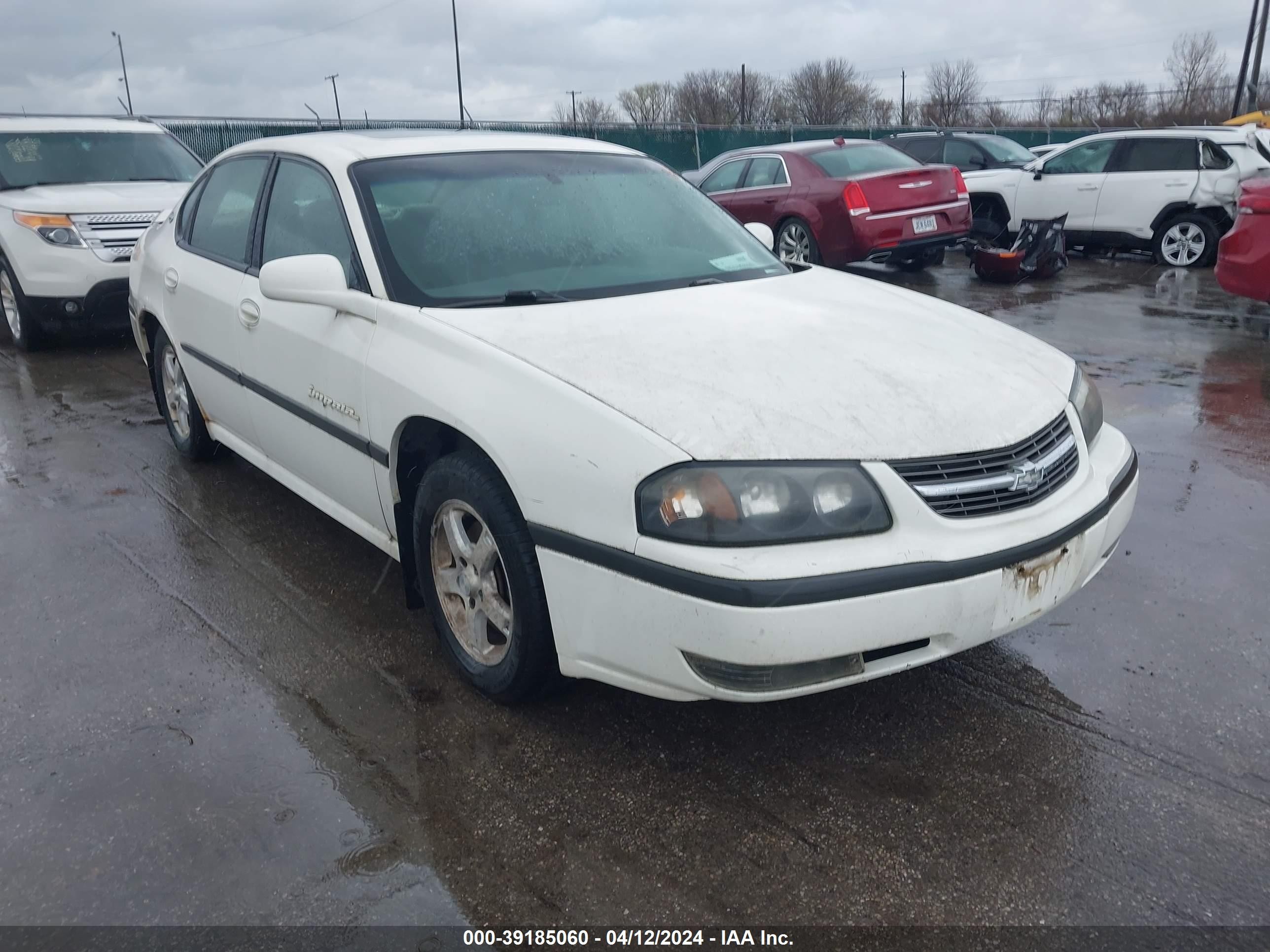 CHEVROLET IMPALA 2003 2g1wh52k639402476