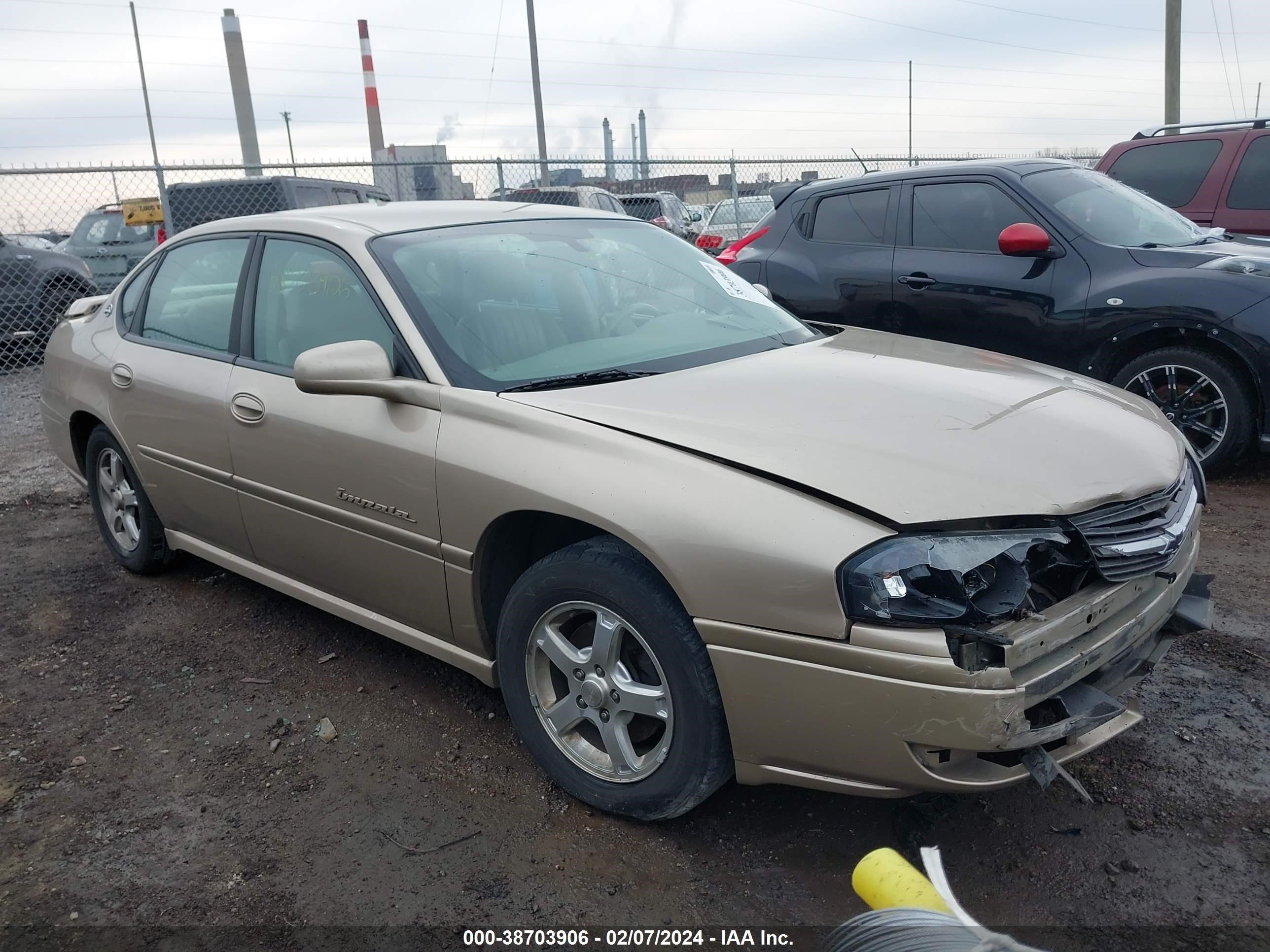 CHEVROLET IMPALA 2004 2g1wh52k649265878