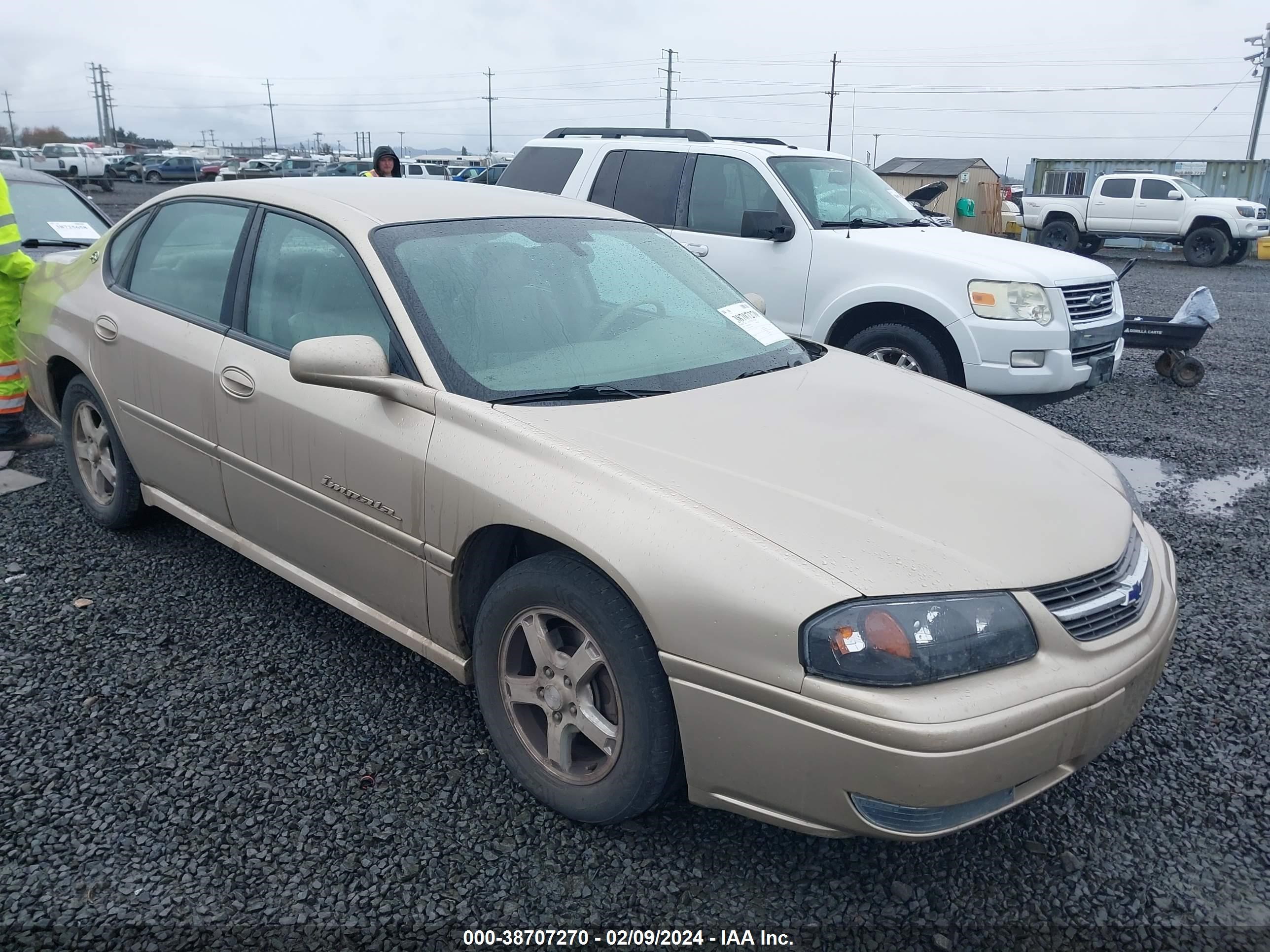 CHEVROLET IMPALA 2004 2g1wh52k849289292