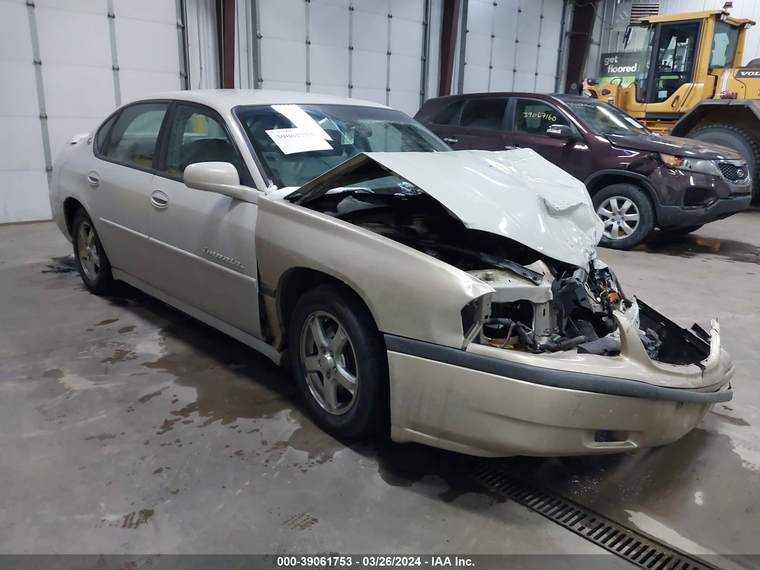 CHEVROLET IMPALA 2004 2g1wh52k949261355