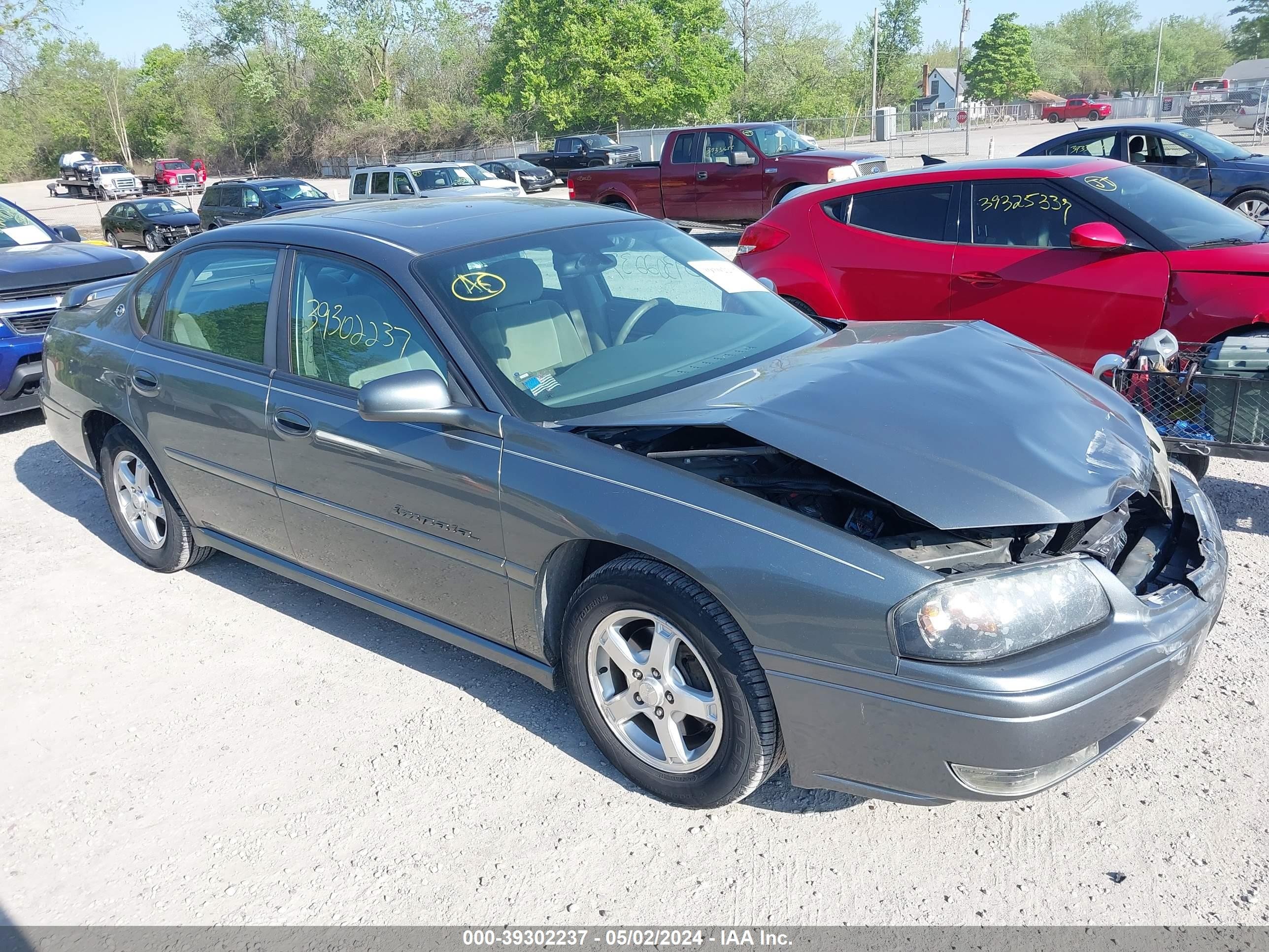 CHEVROLET IMPALA 2004 2g1wh52kx49328576