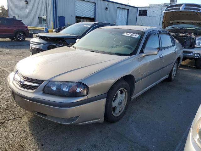 CHEVROLET IMPALA 2002 2g1wh55k029114835