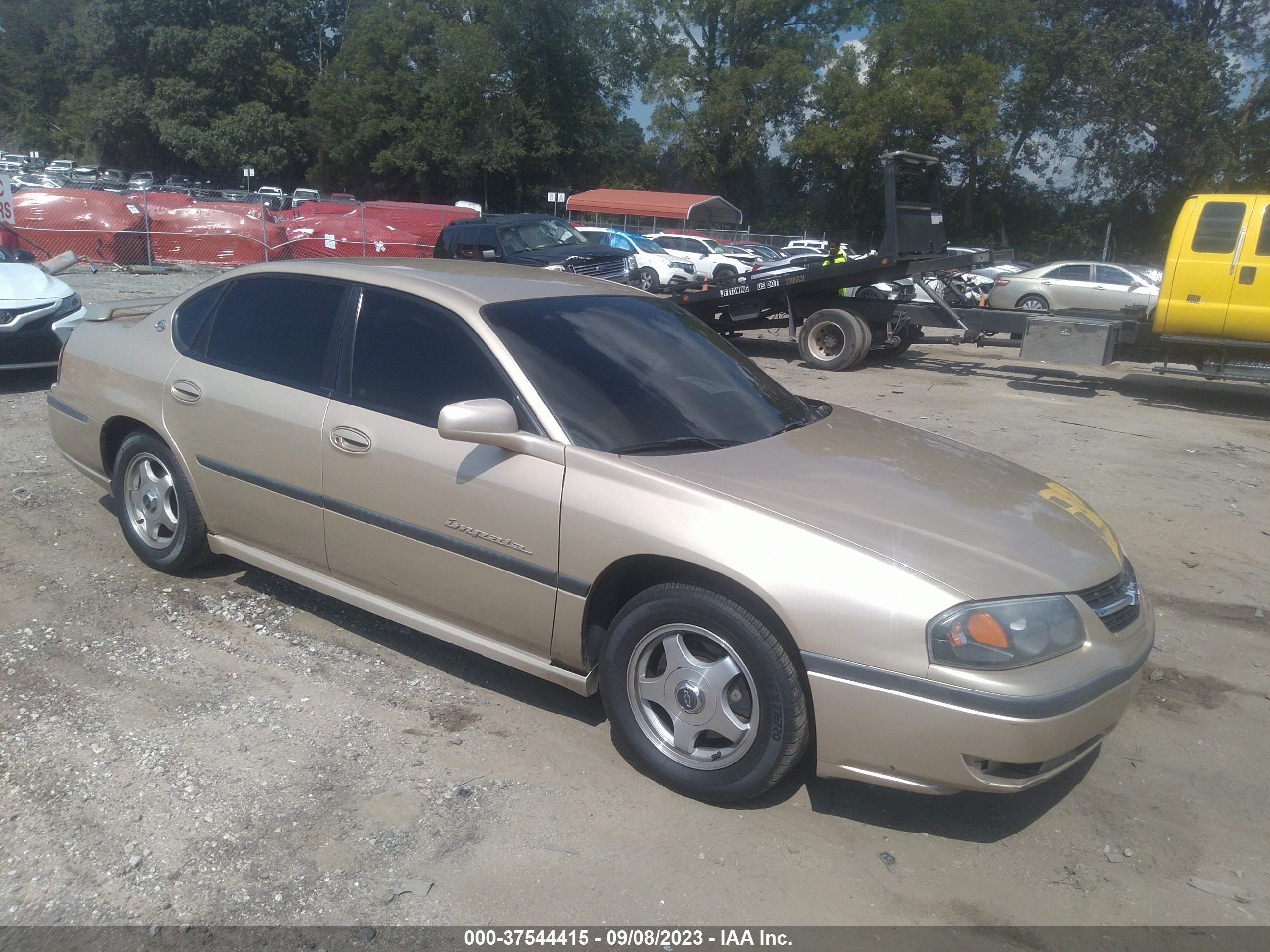 CHEVROLET IMPALA 2000 2g1wh55k2y9330145