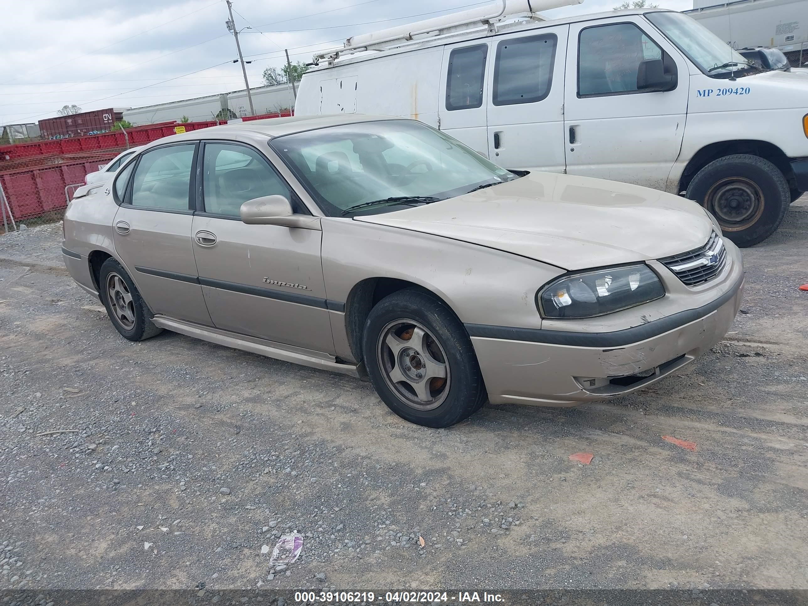 CHEVROLET IMPALA 2001 2g1wh55k419217142