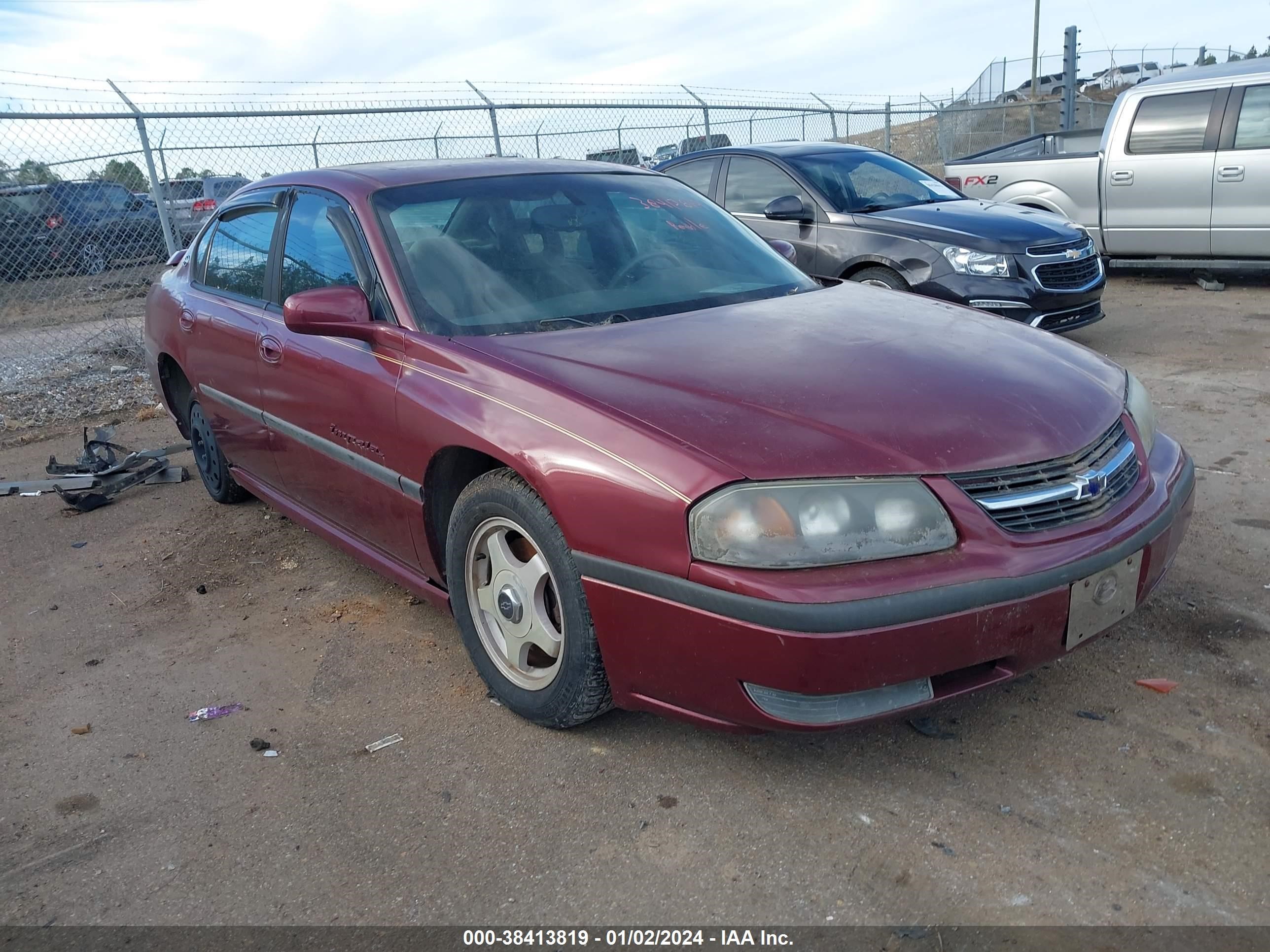 CHEVROLET IMPALA 2001 2g1wh55k519302667