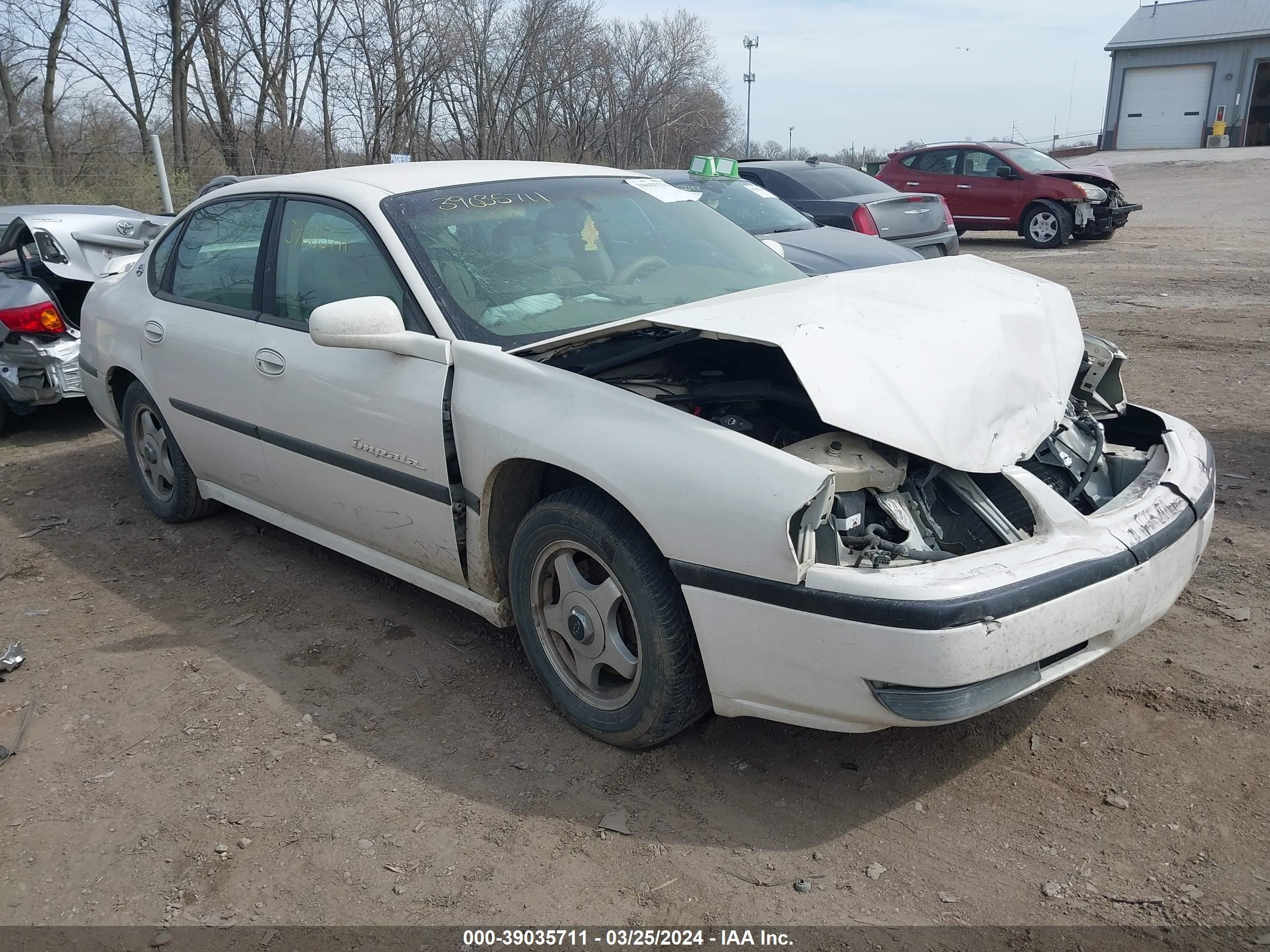 CHEVROLET IMPALA 2002 2g1wh55k529283913