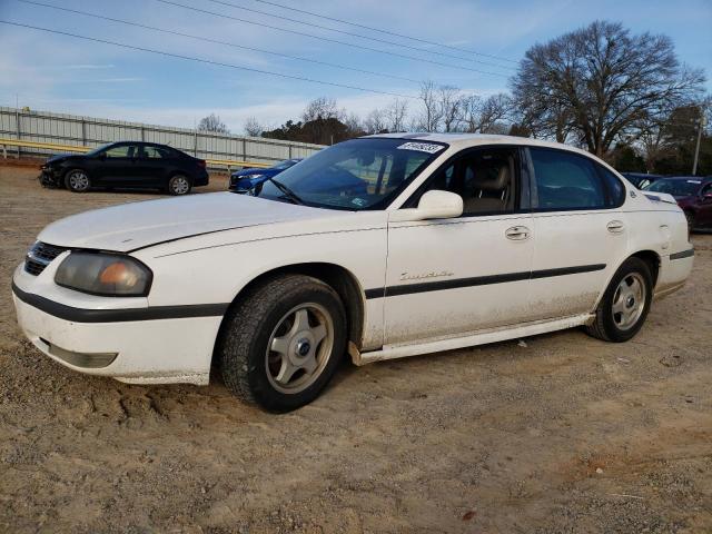 CHEVROLET IMPALA 2002 2g1wh55k629150125