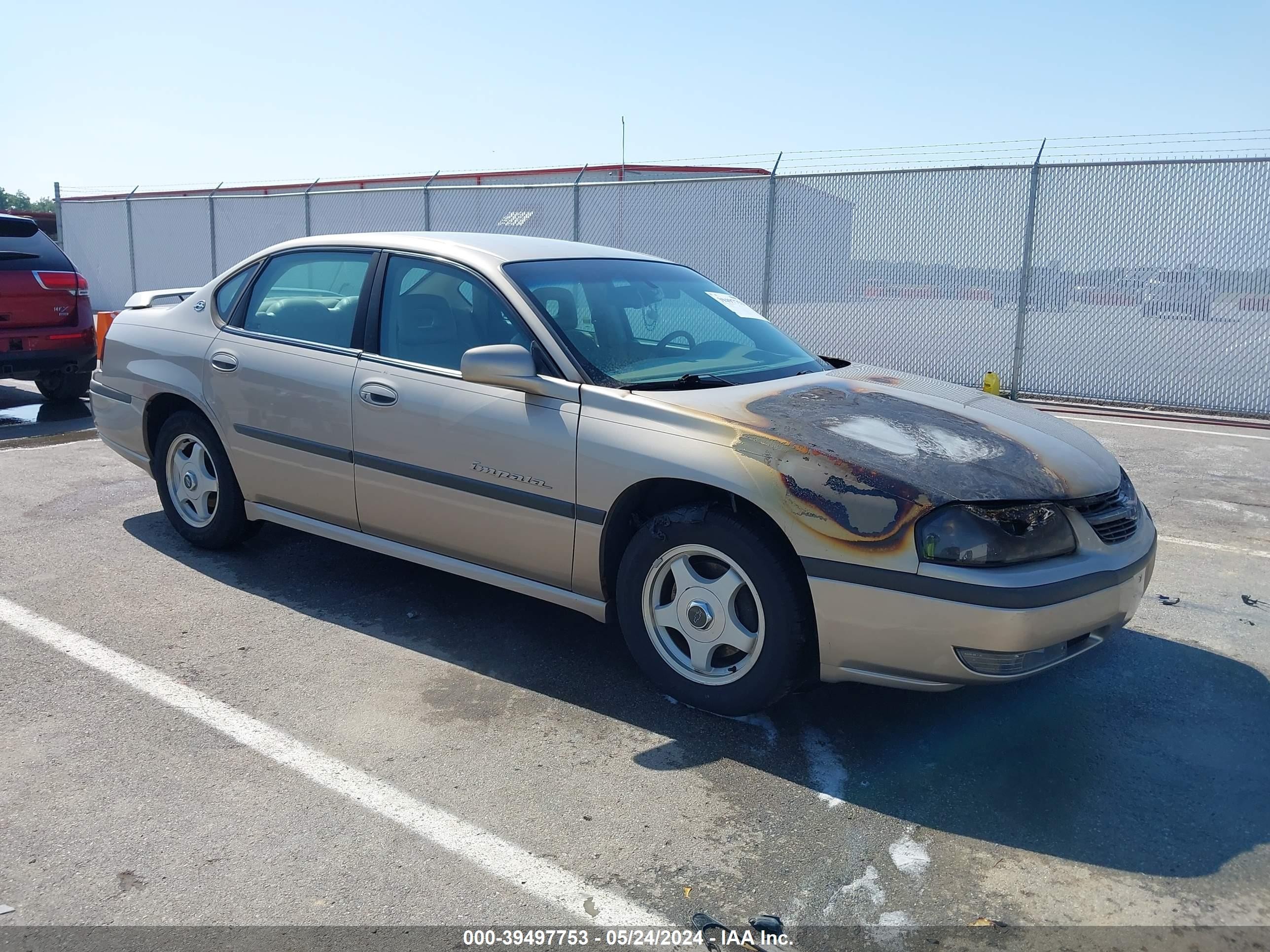 CHEVROLET IMPALA 2002 2g1wh55k629355976