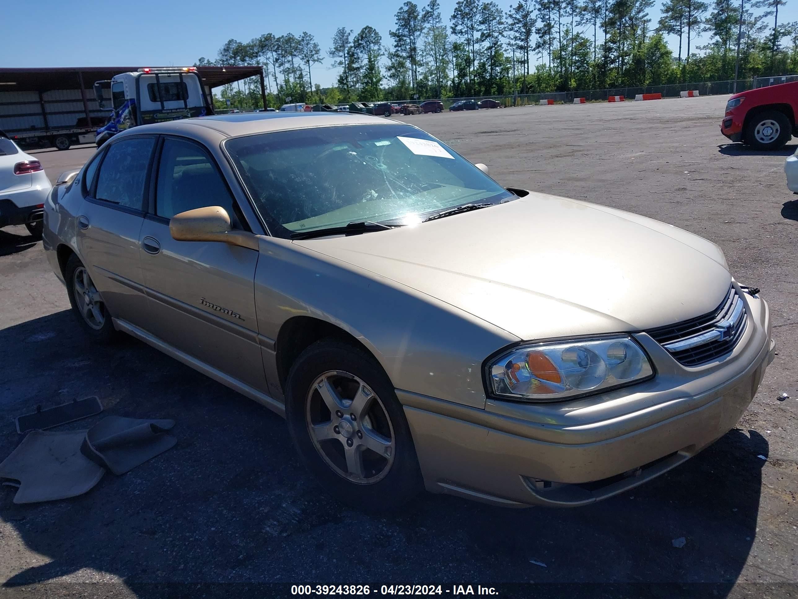 CHEVROLET IMPALA 2004 2g1wh55k649267318