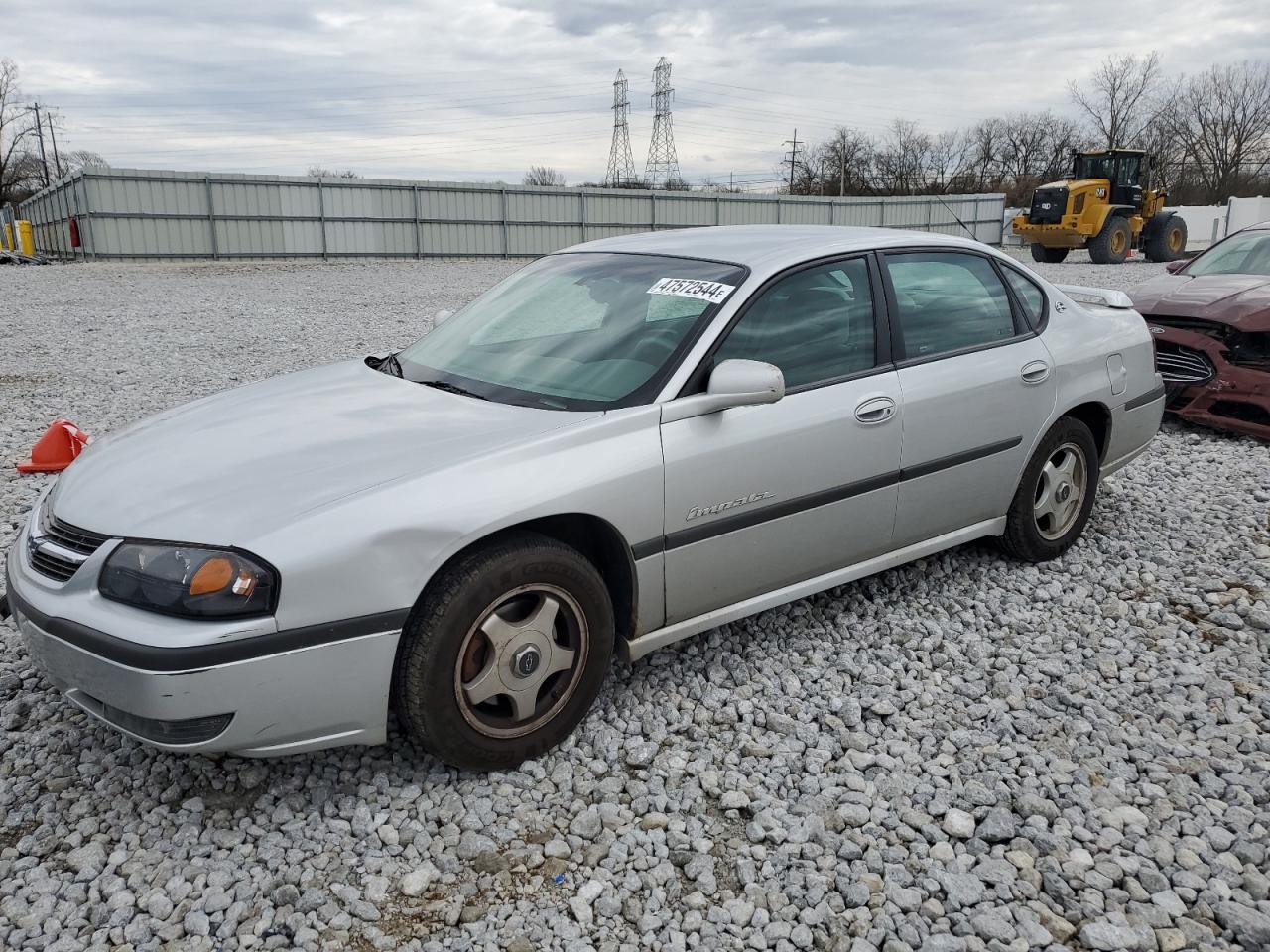 CHEVROLET IMPALA 2002 2g1wh55k729367487