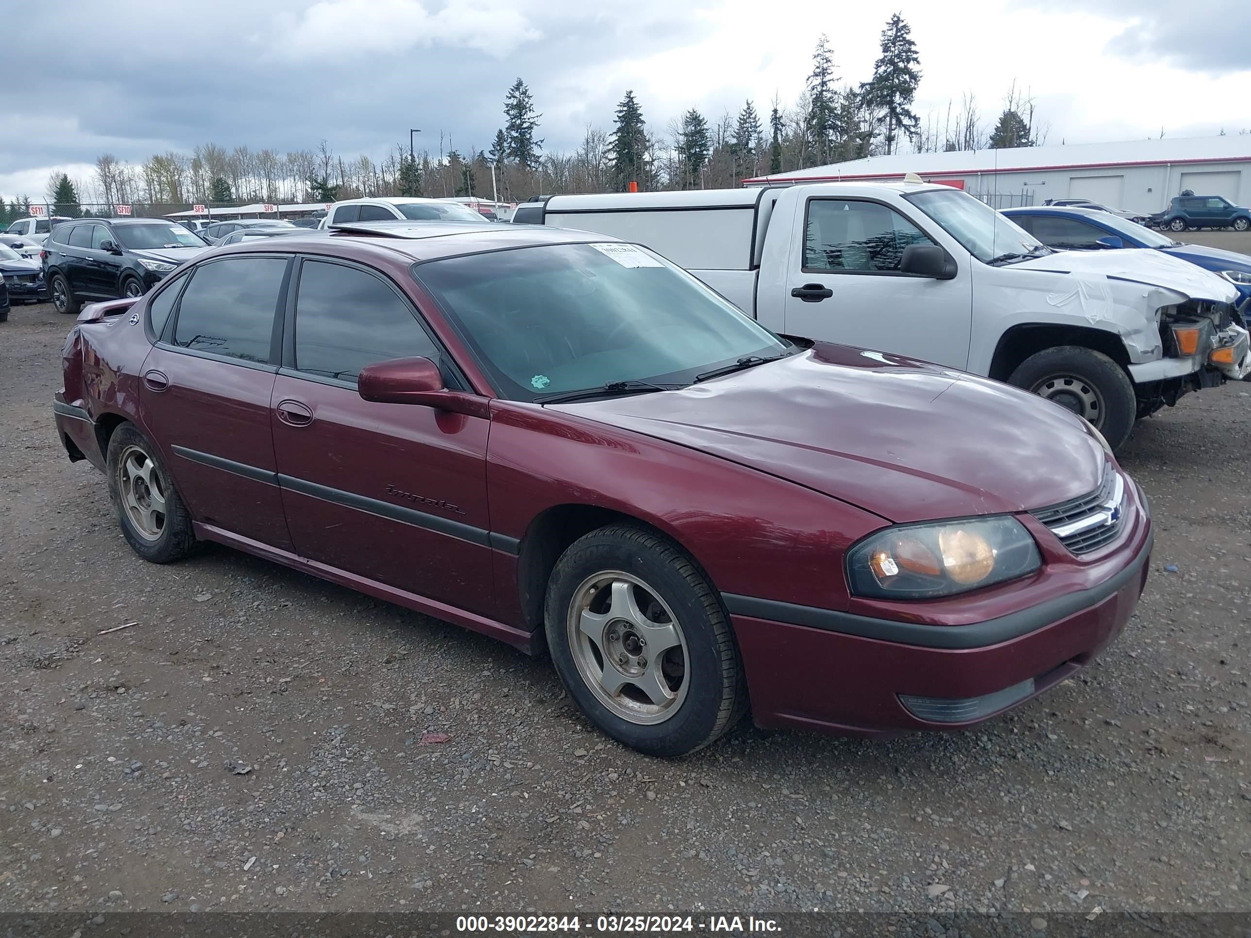 CHEVROLET IMPALA 2001 2g1wh55k819176756