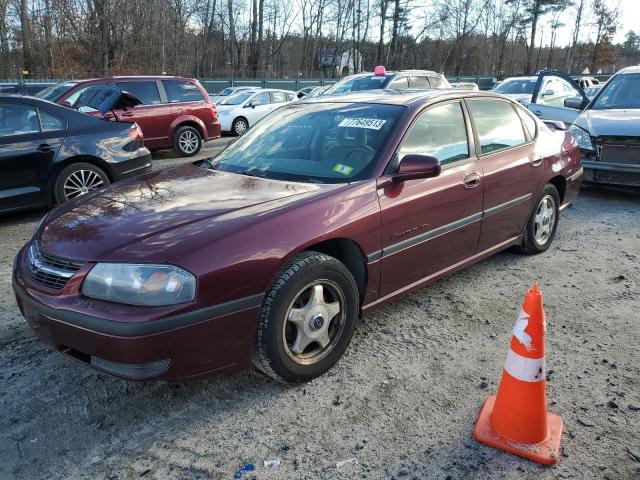 CHEVROLET IMPALA 2001 2g1wh55k919164387