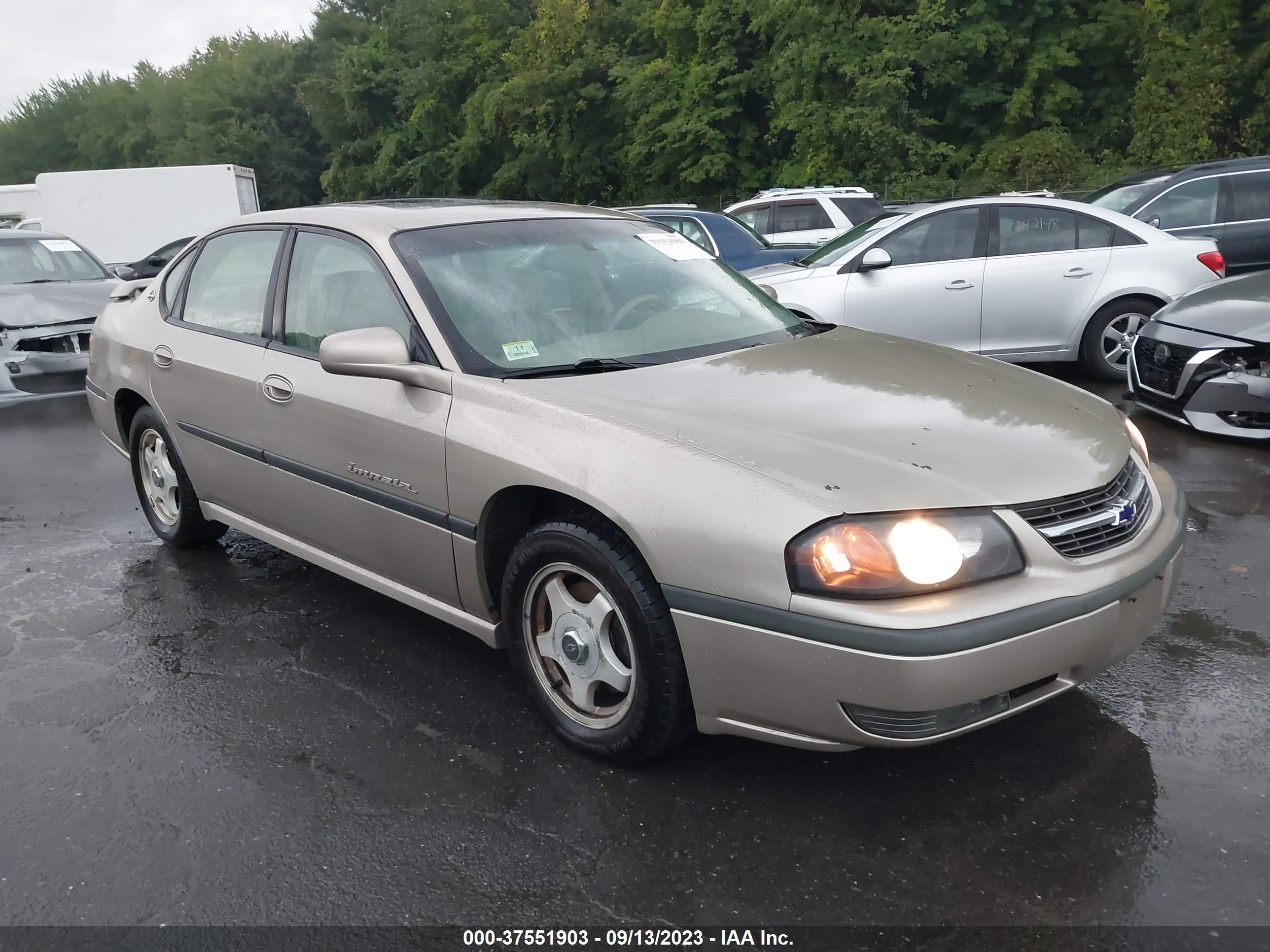 CHEVROLET IMPALA 2001 2g1wh55kx19250680