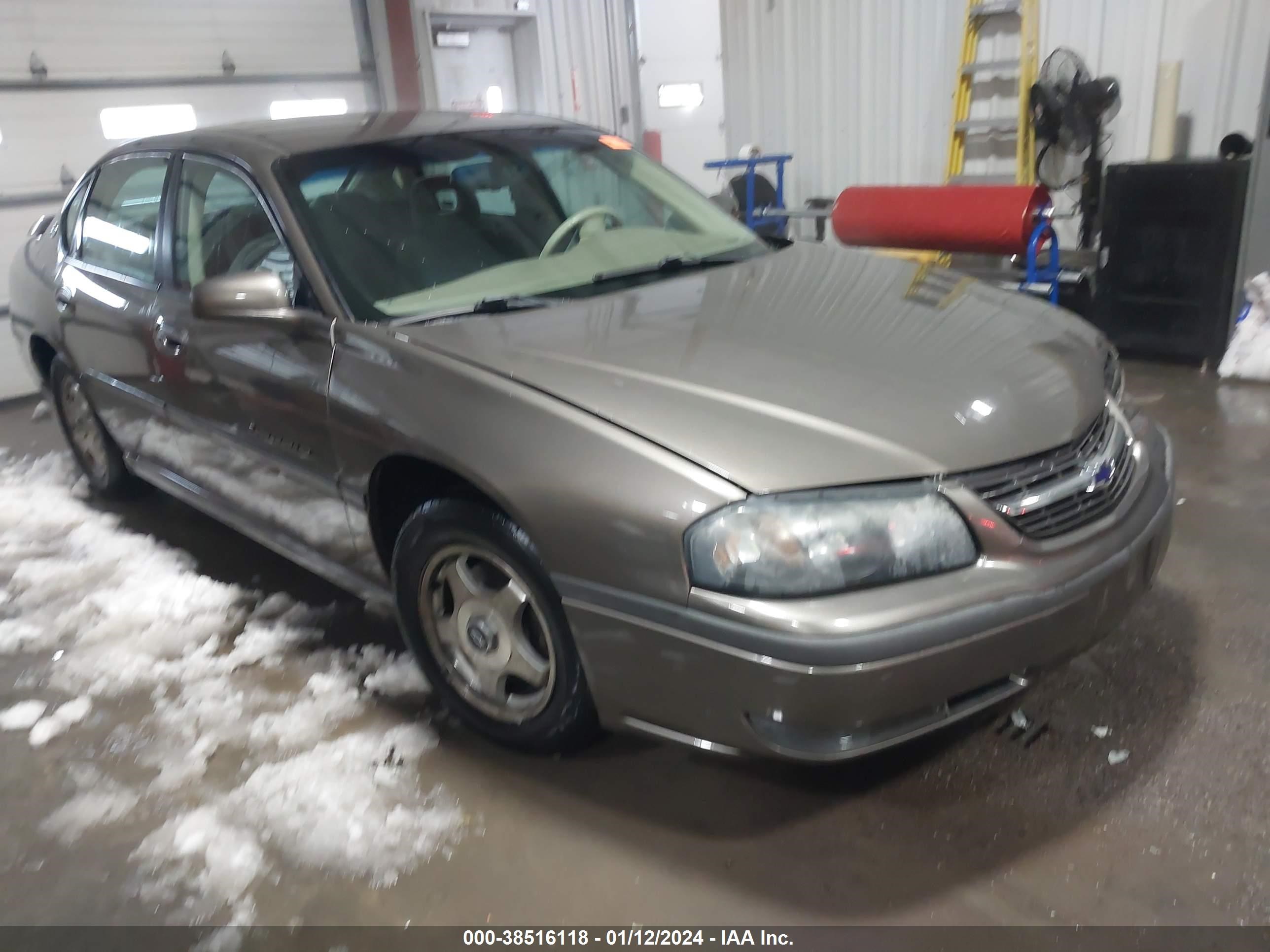 CHEVROLET IMPALA 2002 2g1wh55kx29380167