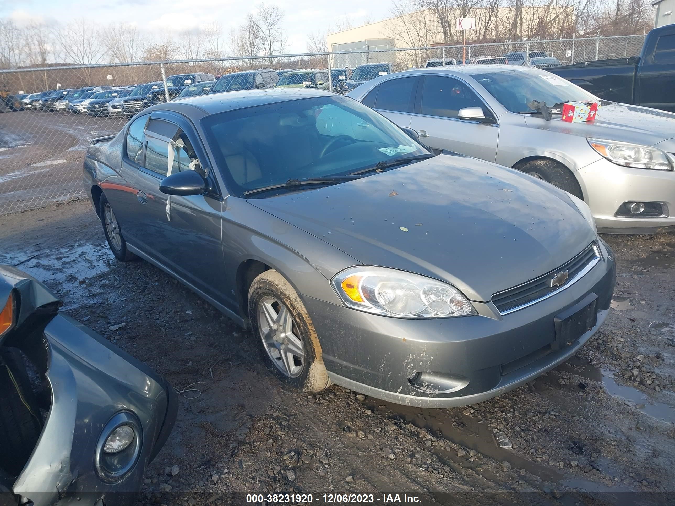 CHEVROLET MONTE CARLO 2007 2g1wj15k179270872