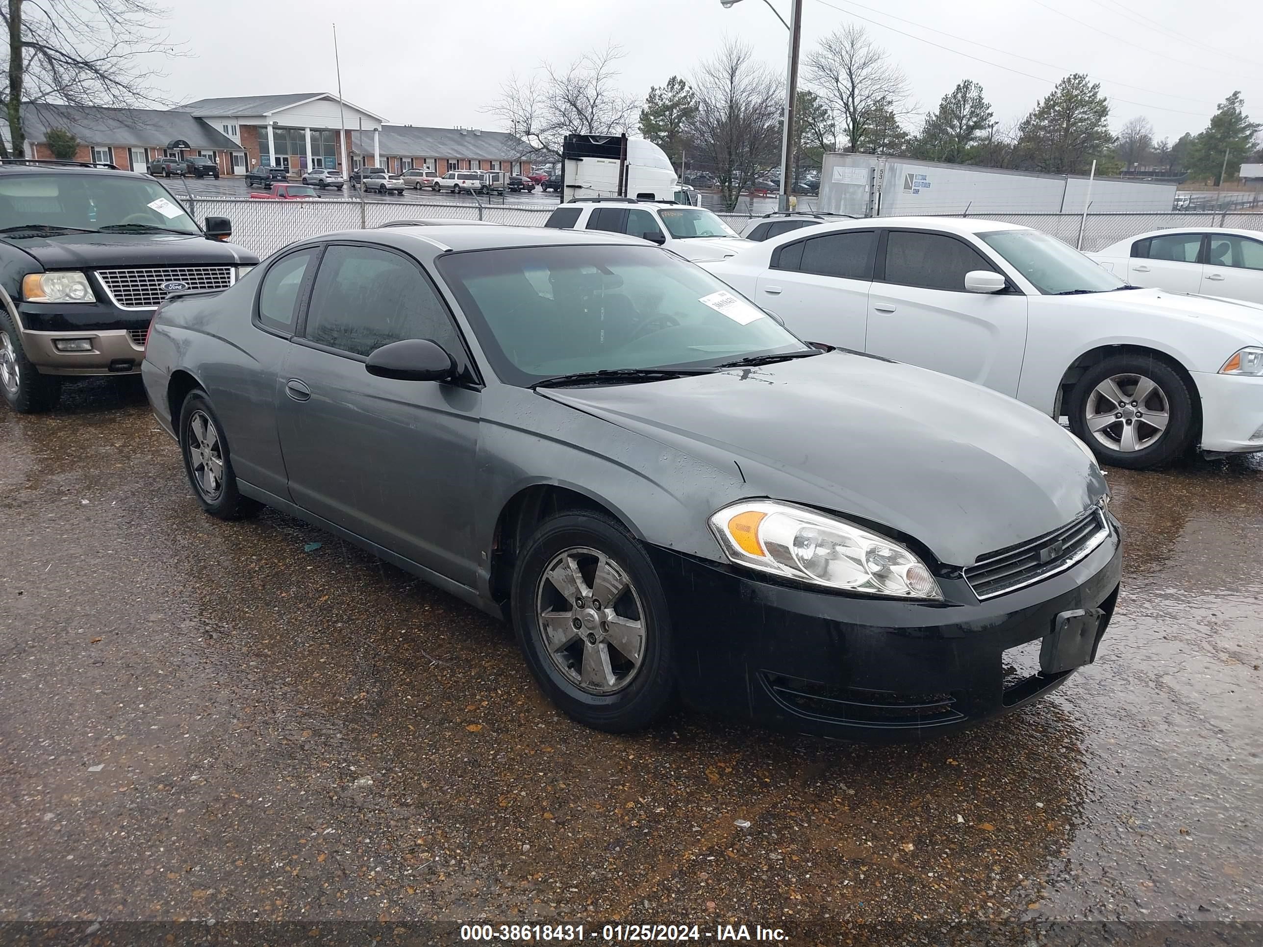 CHEVROLET MONTE CARLO 2007 2g1wj15k579221058