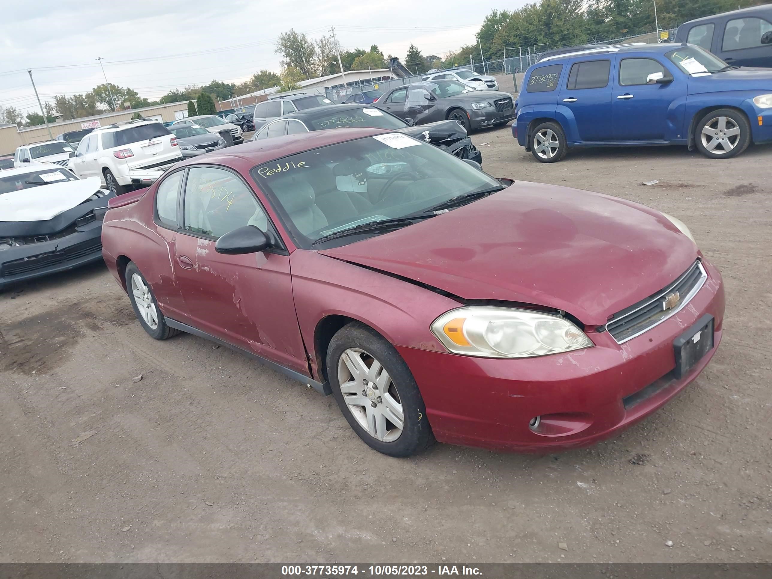 CHEVROLET MONTE CARLO 2006 2g1wk151669233111