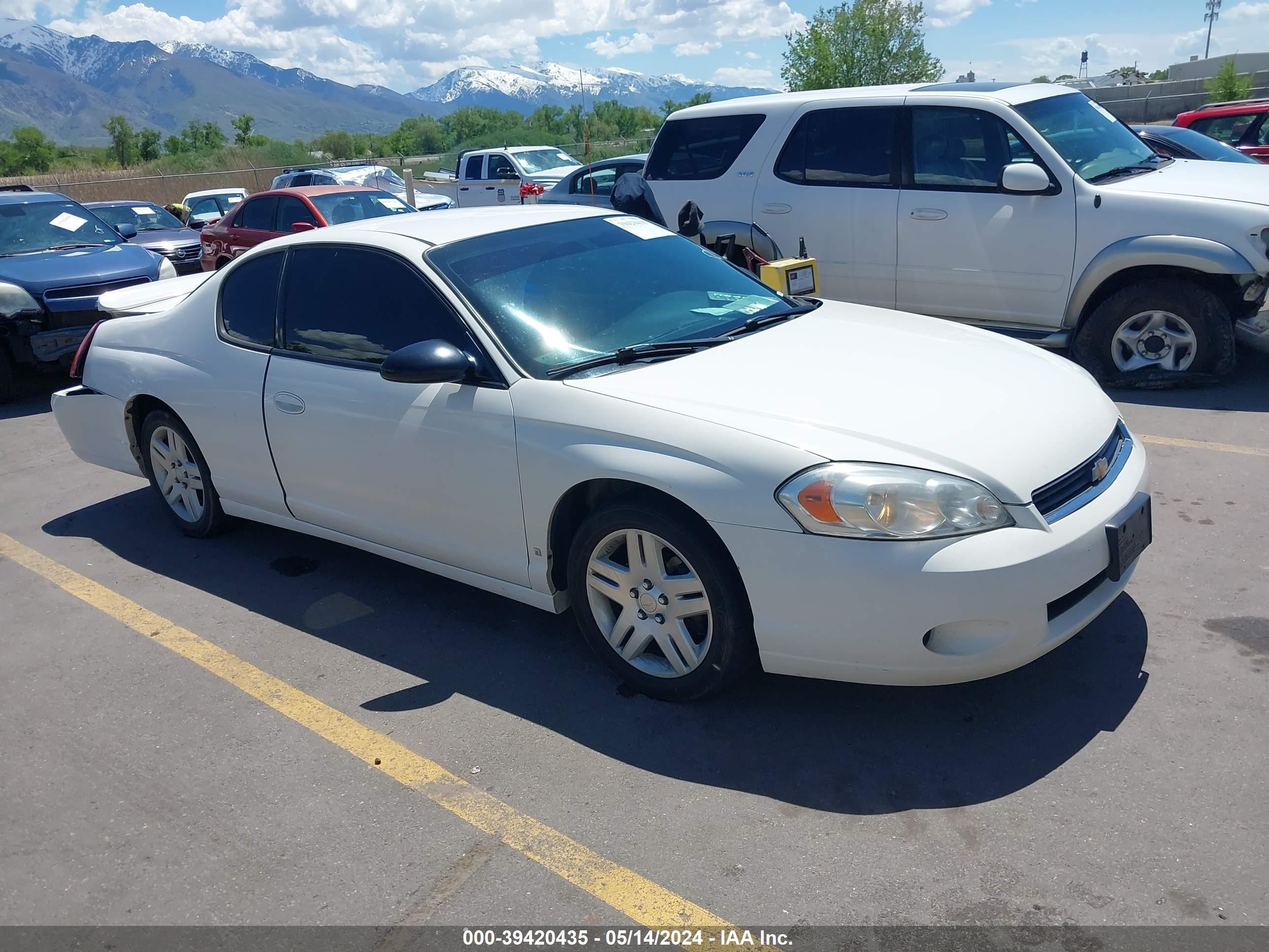 CHEVROLET MONTE CARLO 2007 2g1wk15k679416812