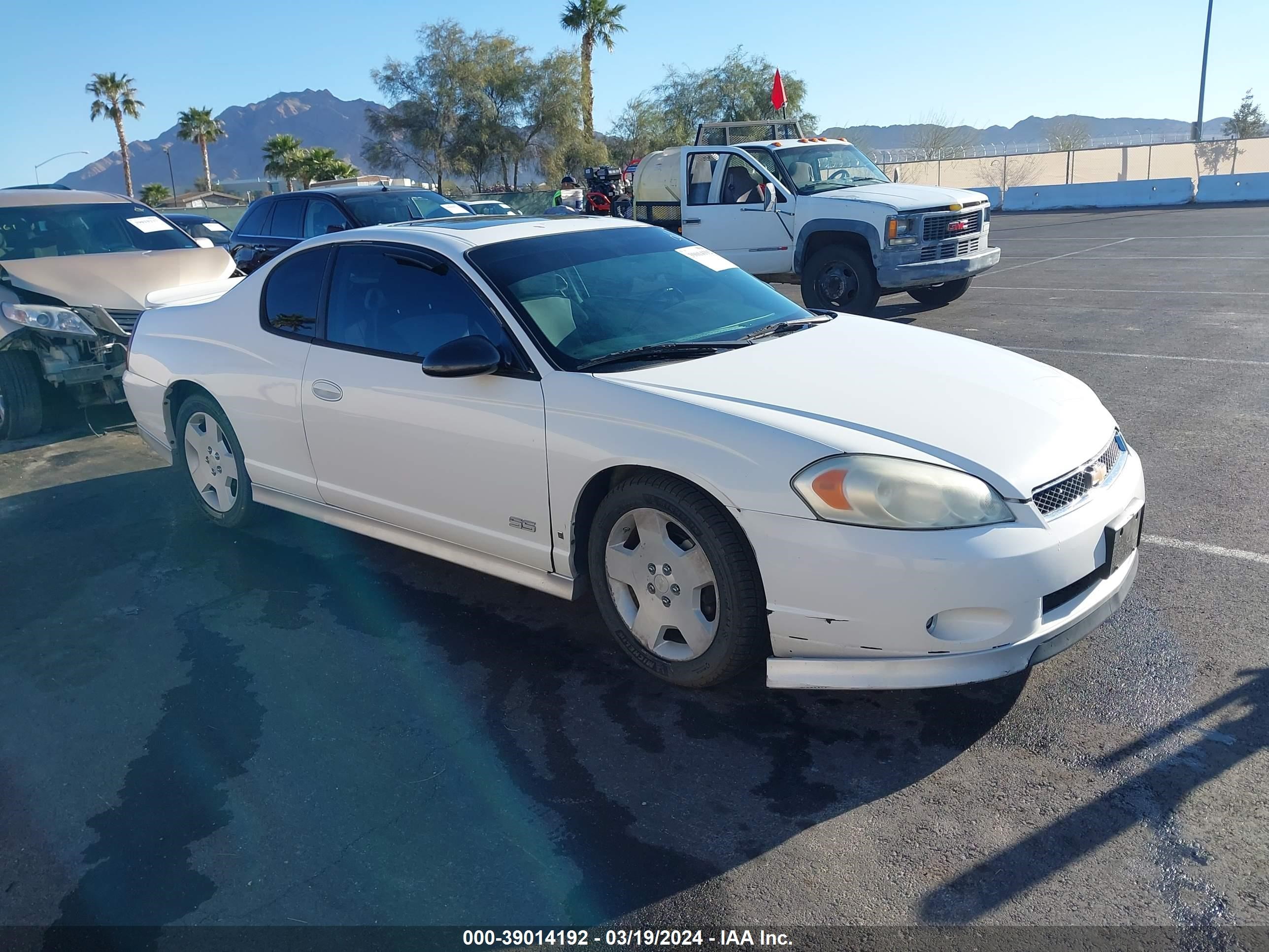 CHEVROLET MONTE CARLO 2006 2g1wl15c369422734