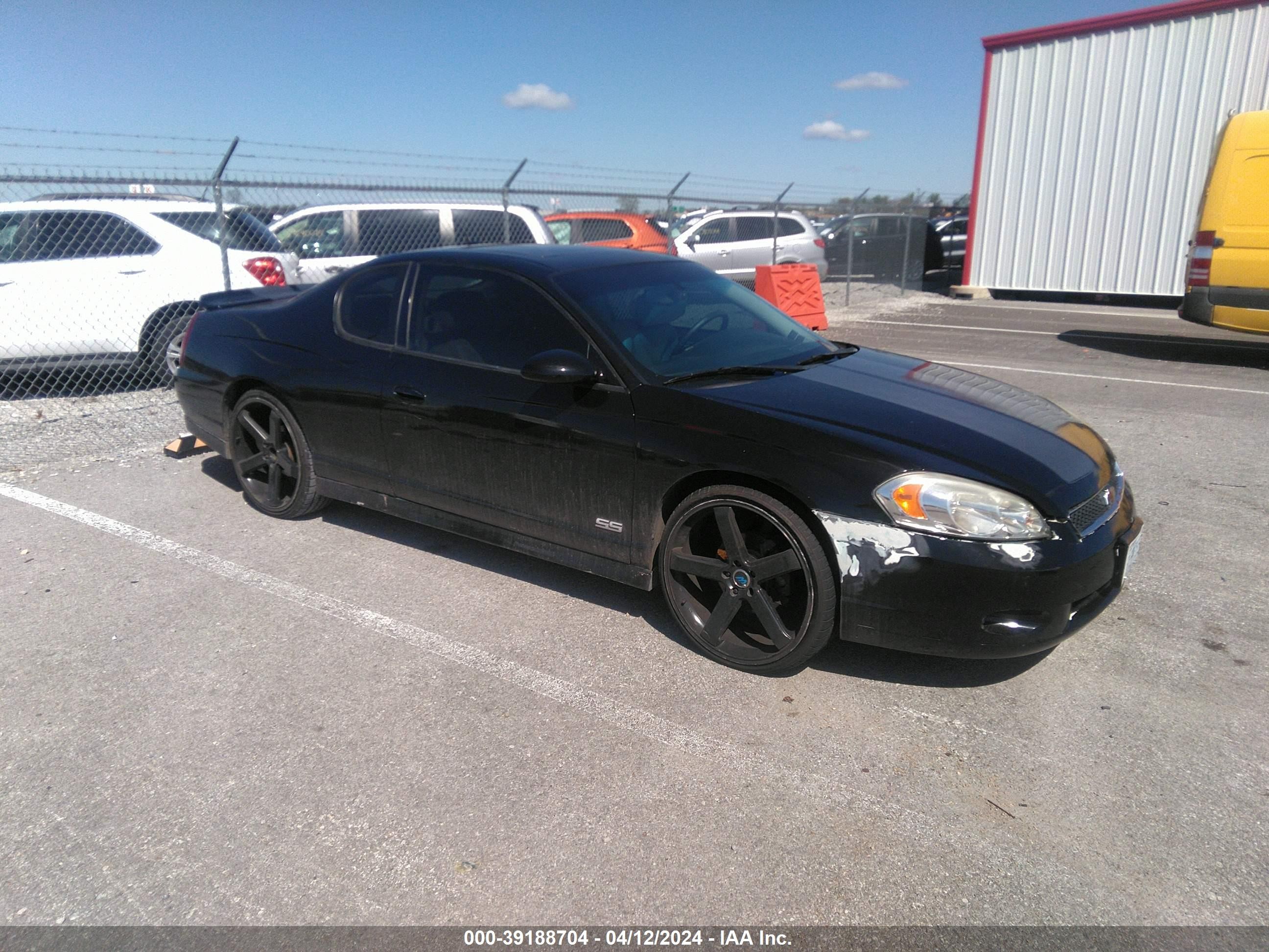 CHEVROLET MONTE CARLO 2007 2g1wl15c479209700