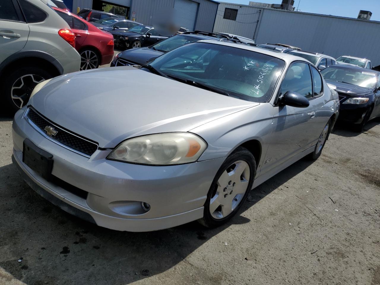 CHEVROLET MONTE CARLO 2006 2g1wl16c269205450