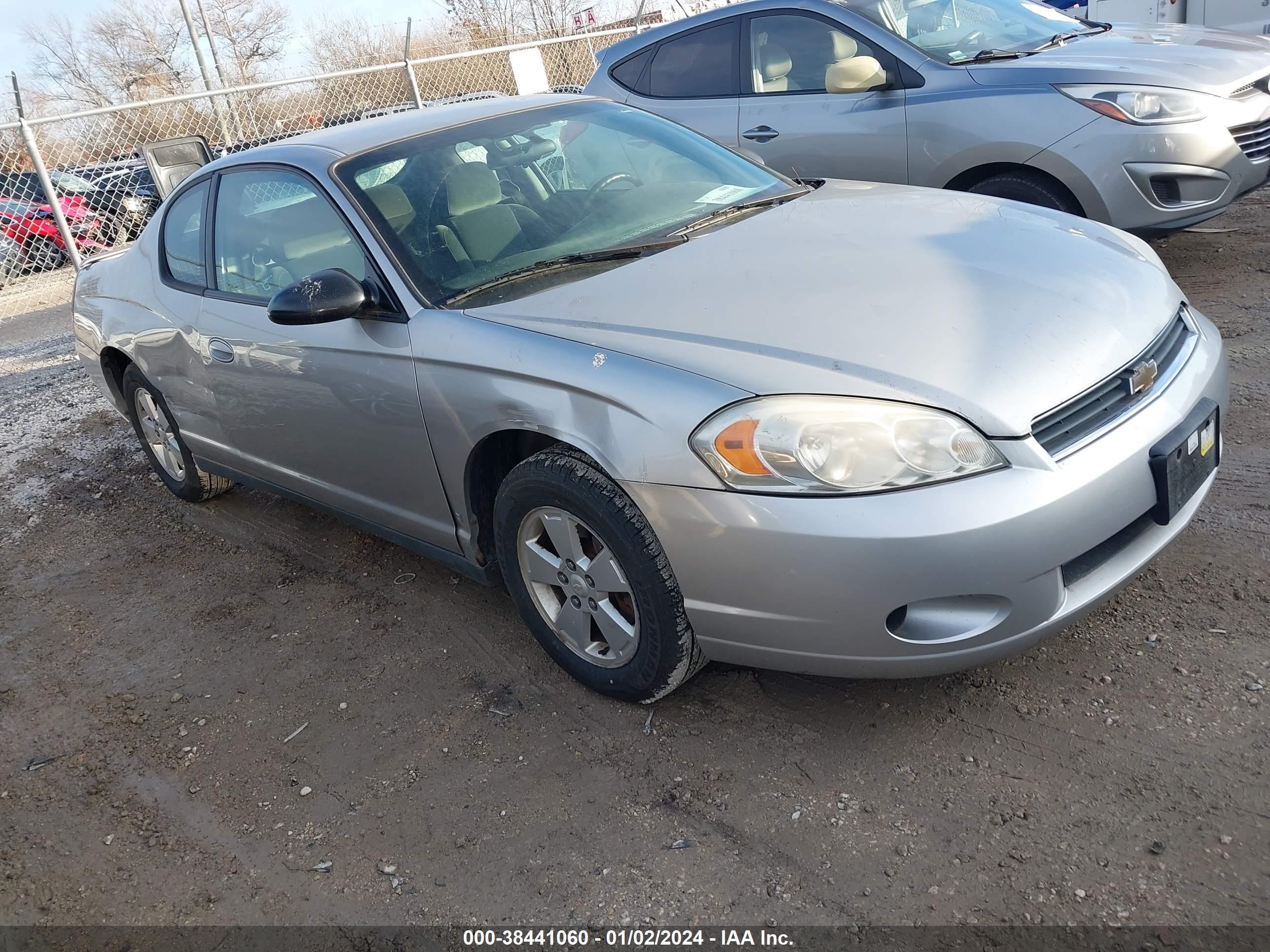 CHEVROLET MONTE CARLO 2006 2g1wm15k069225105