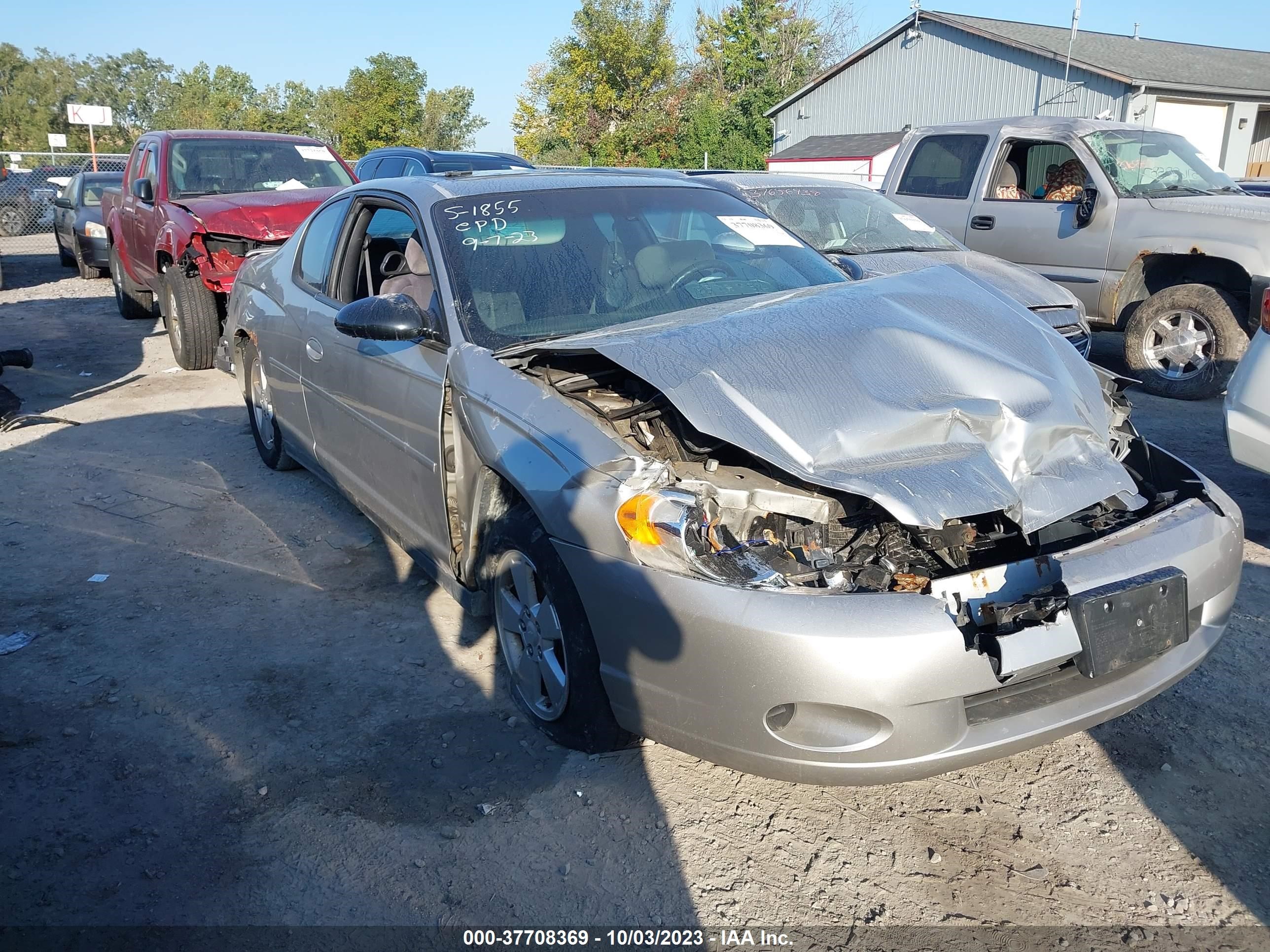 CHEVROLET MONTE CARLO 2006 2g1wm15k169228496