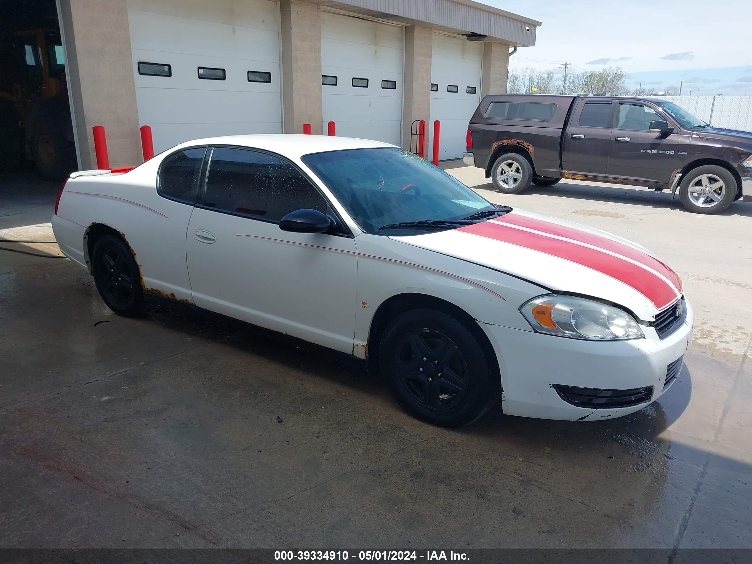 CHEVROLET MONTE CARLO 2006 2g1wm15k769387409