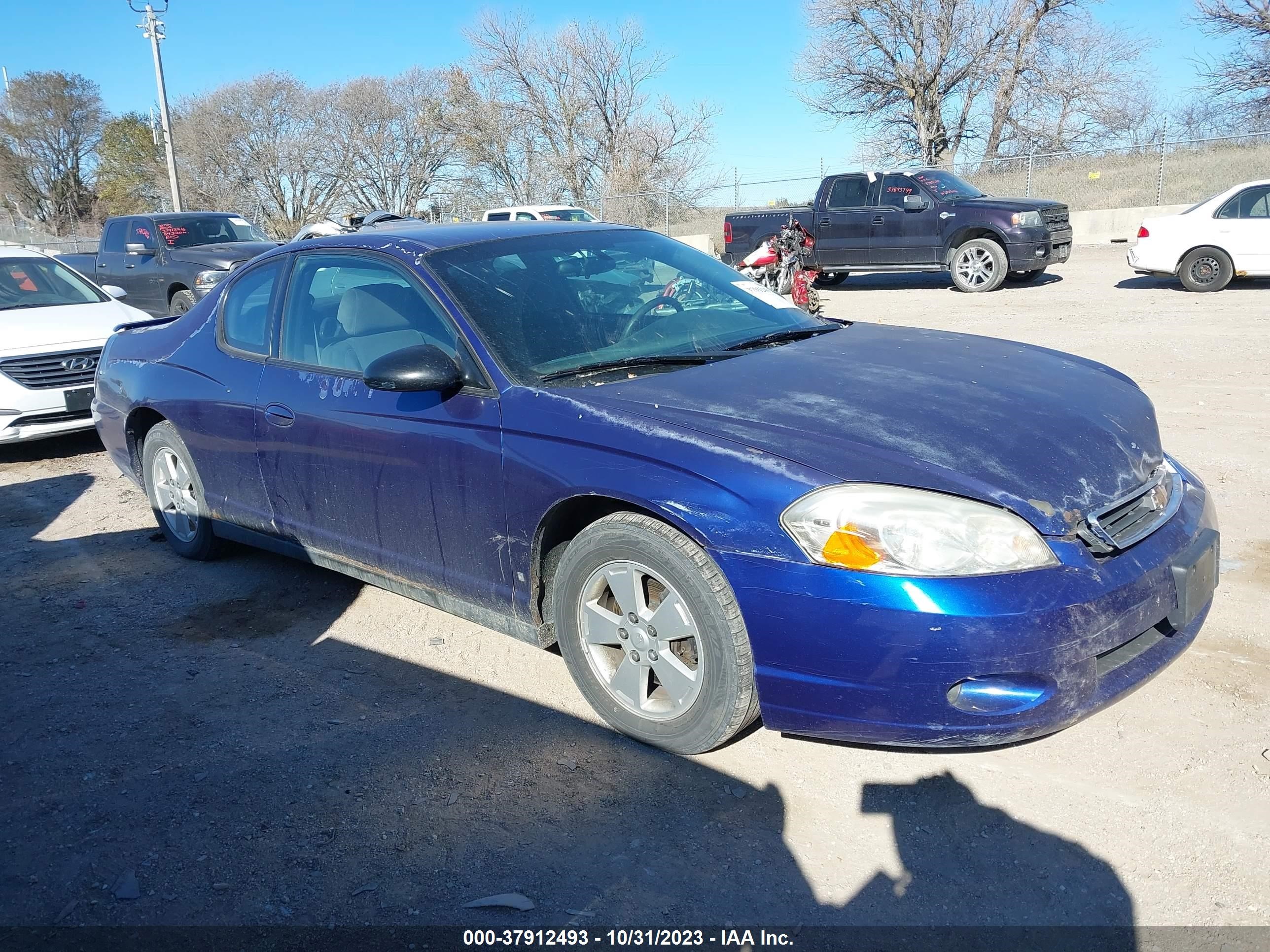 CHEVROLET MONTE CARLO 2006 2g1wm15k769423132