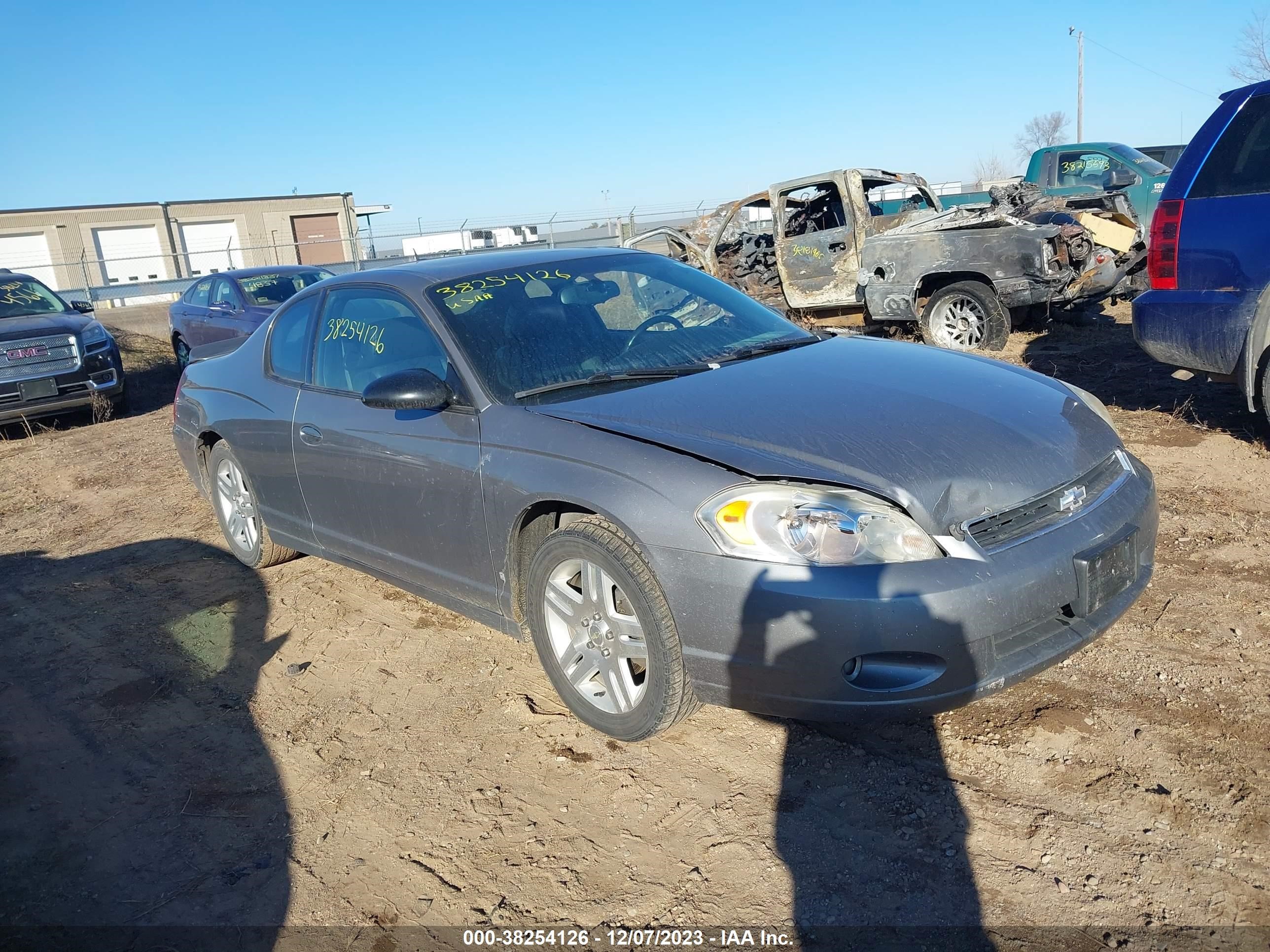 CHEVROLET MONTE CARLO 2006 2g1wn161569320715