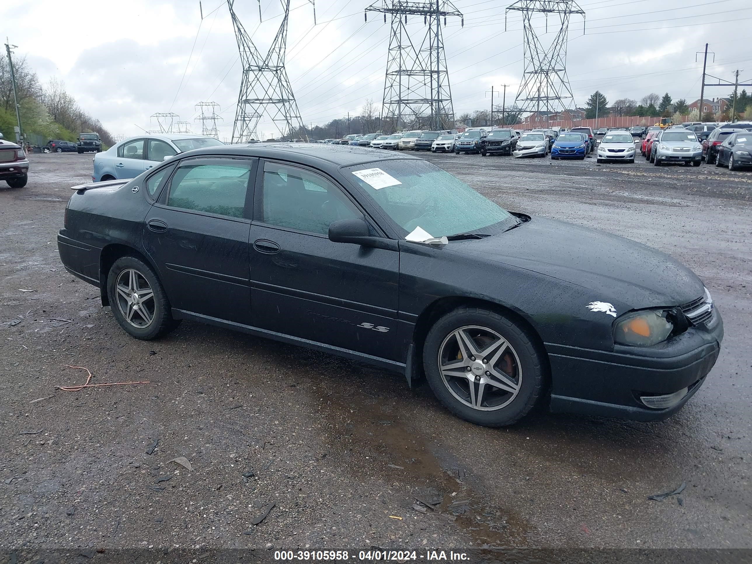 CHEVROLET IMPALA 2004 2g1wp551349255394