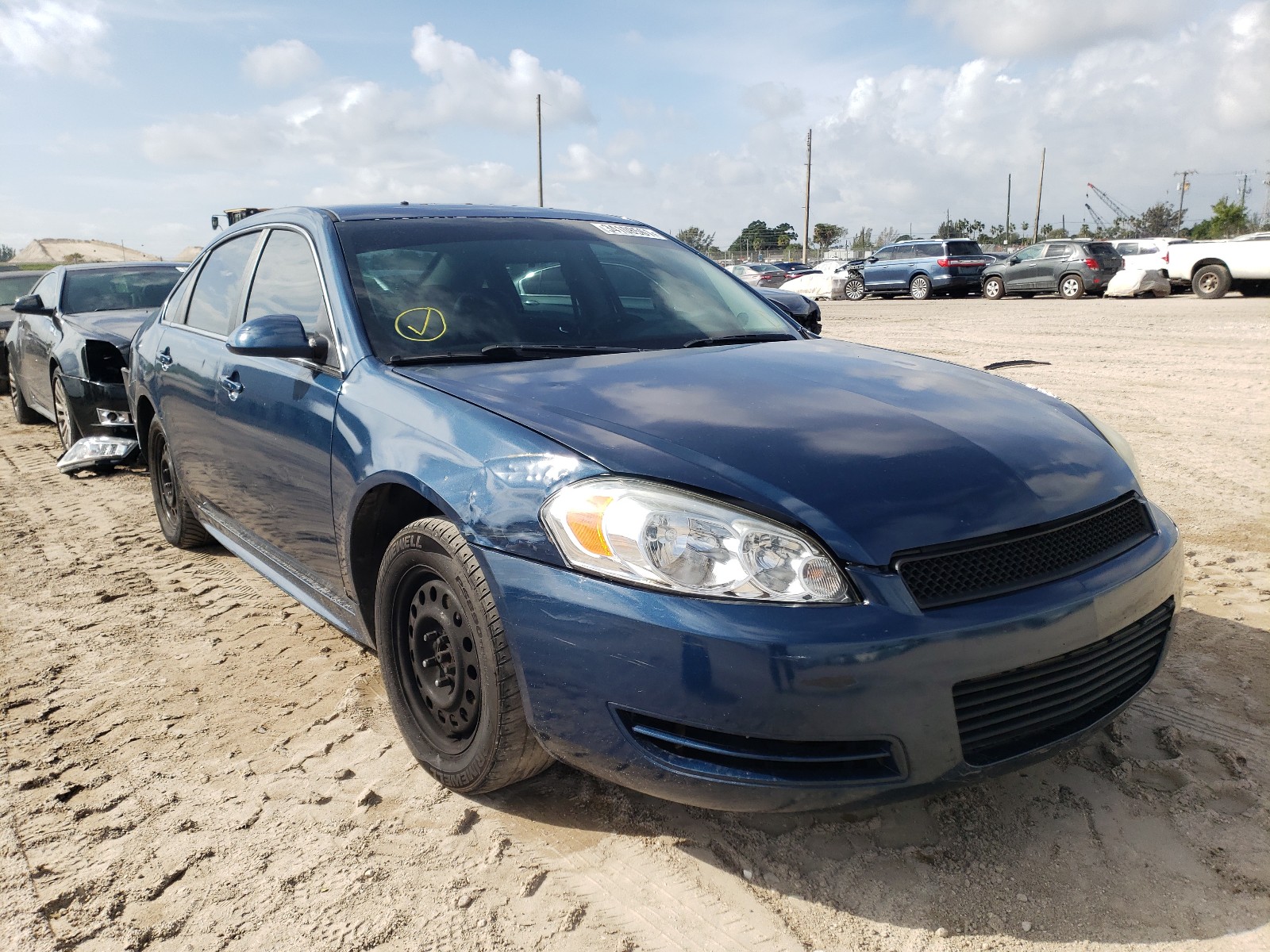 CHEVROLET IMPALA POL 2009 2g1ws57mx91292096