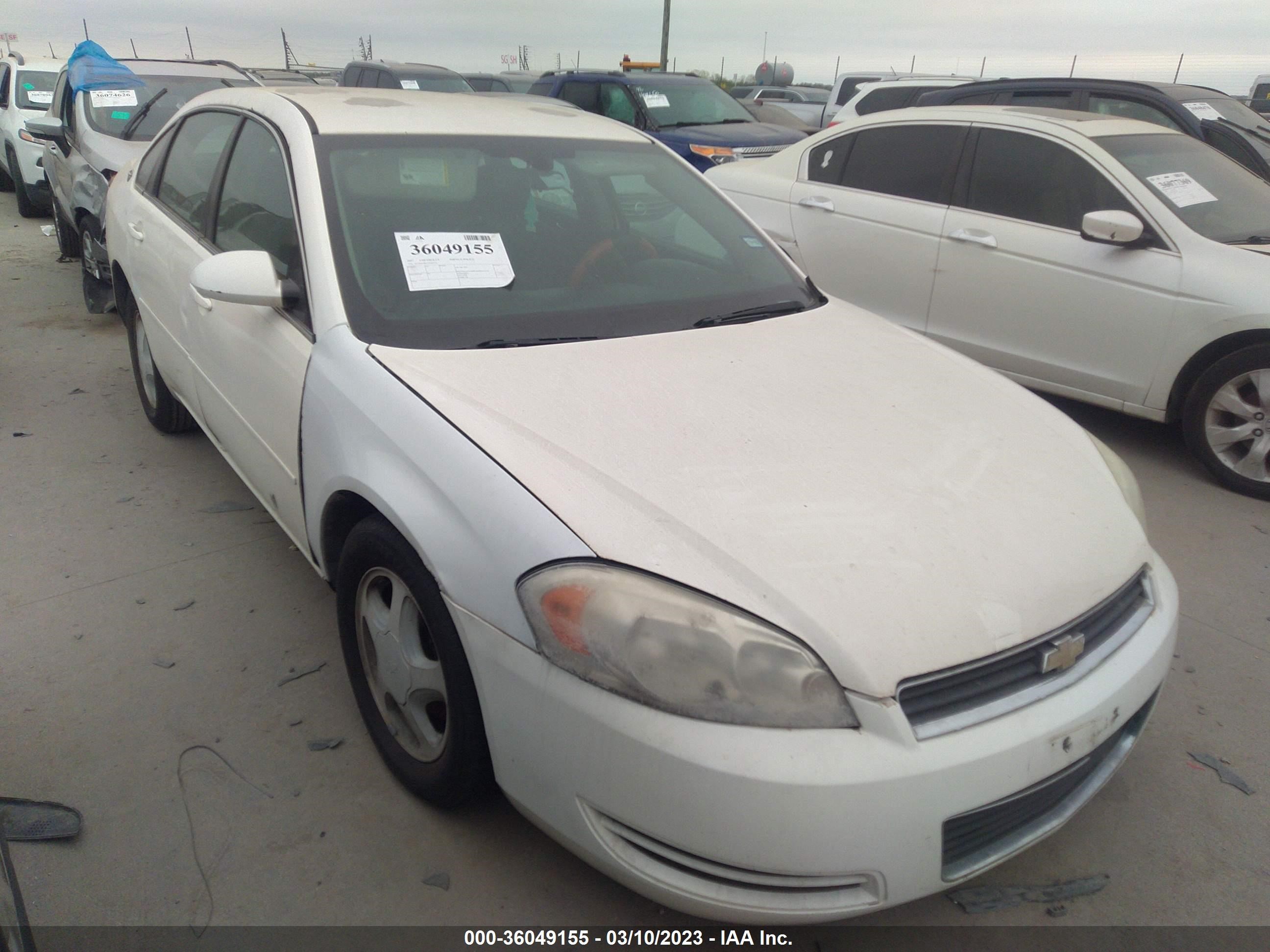 CHEVROLET IMPALA 2007 2g1ws58r179344126