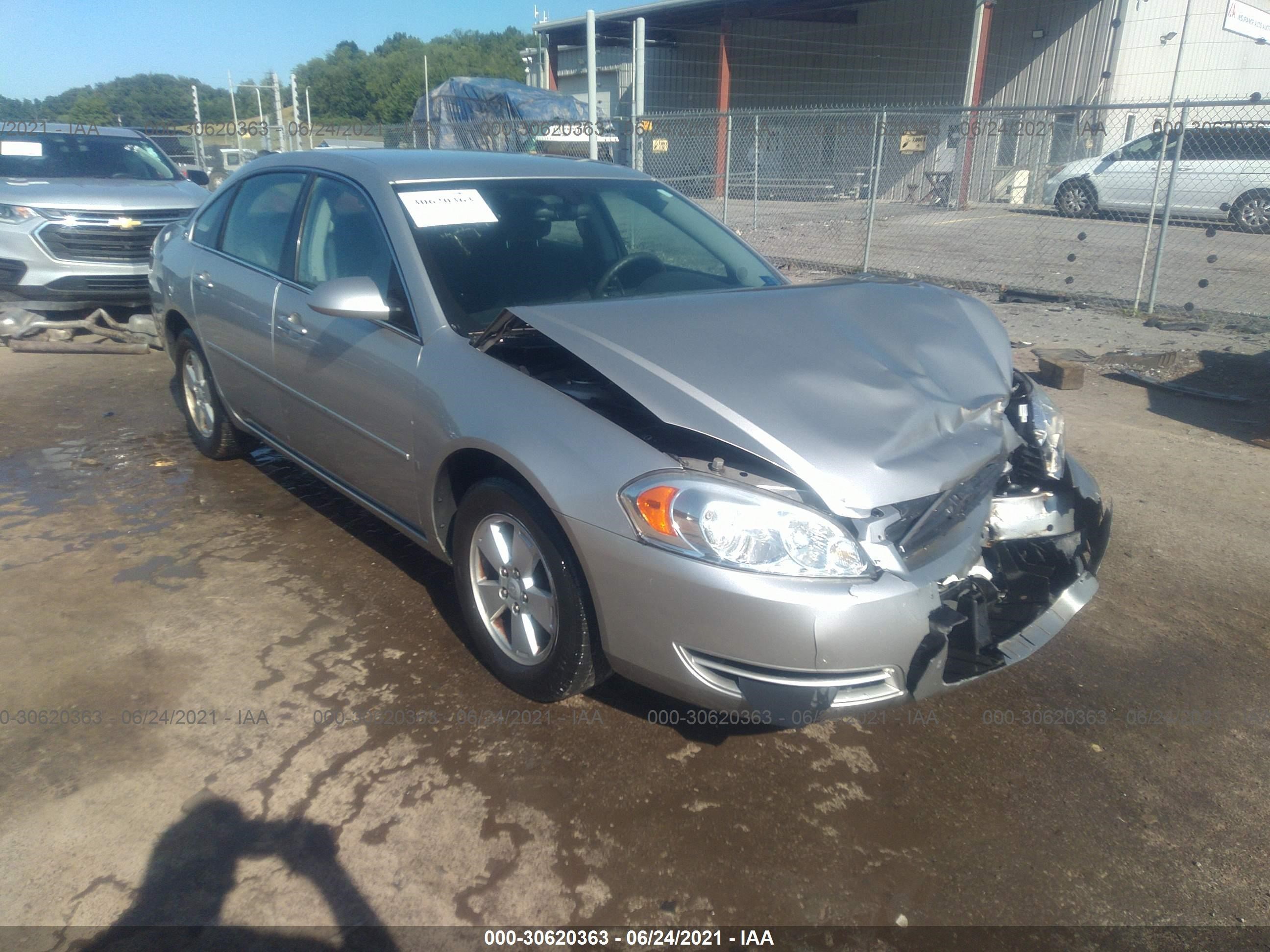 CHEVROLET IMPALA 2007 2g1wt55k079114842