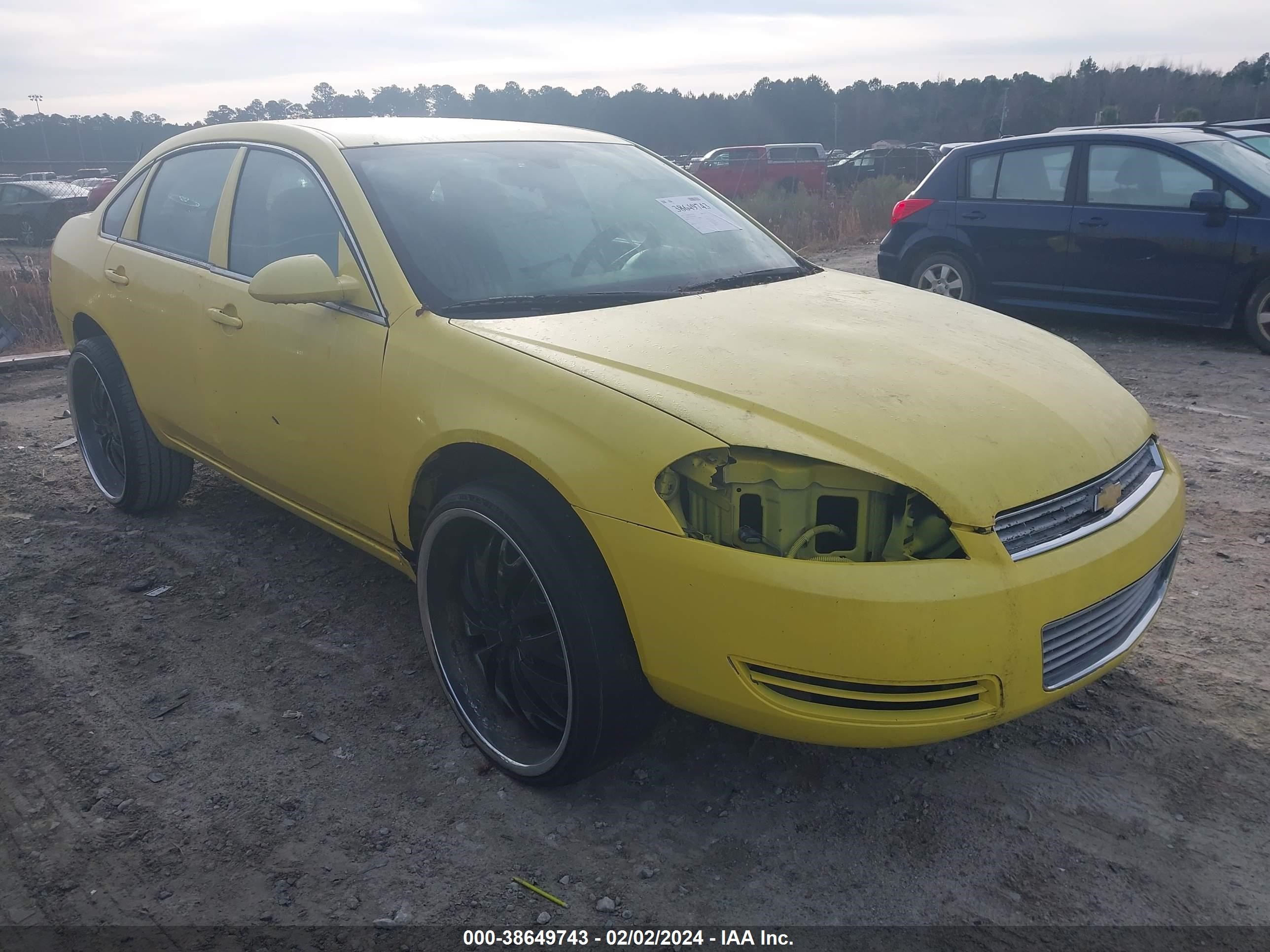 CHEVROLET IMPALA 2007 2g1wt55k279113708