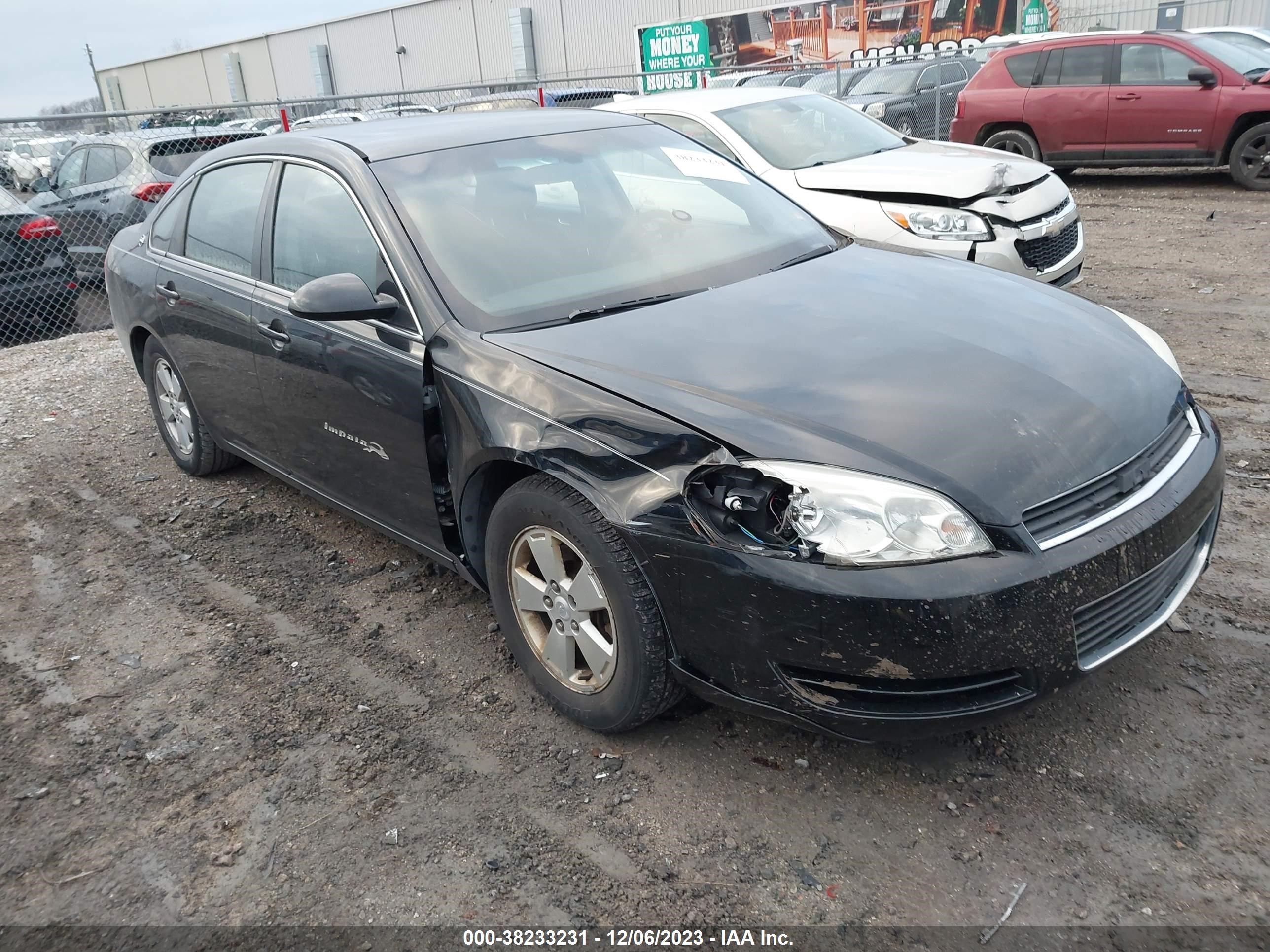 CHEVROLET IMPALA 2008 2g1wt55k389112486