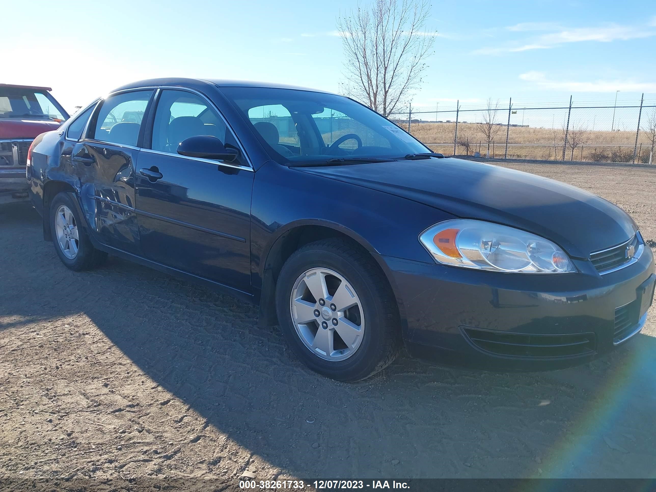 CHEVROLET IMPALA 2007 2g1wt55k879137043