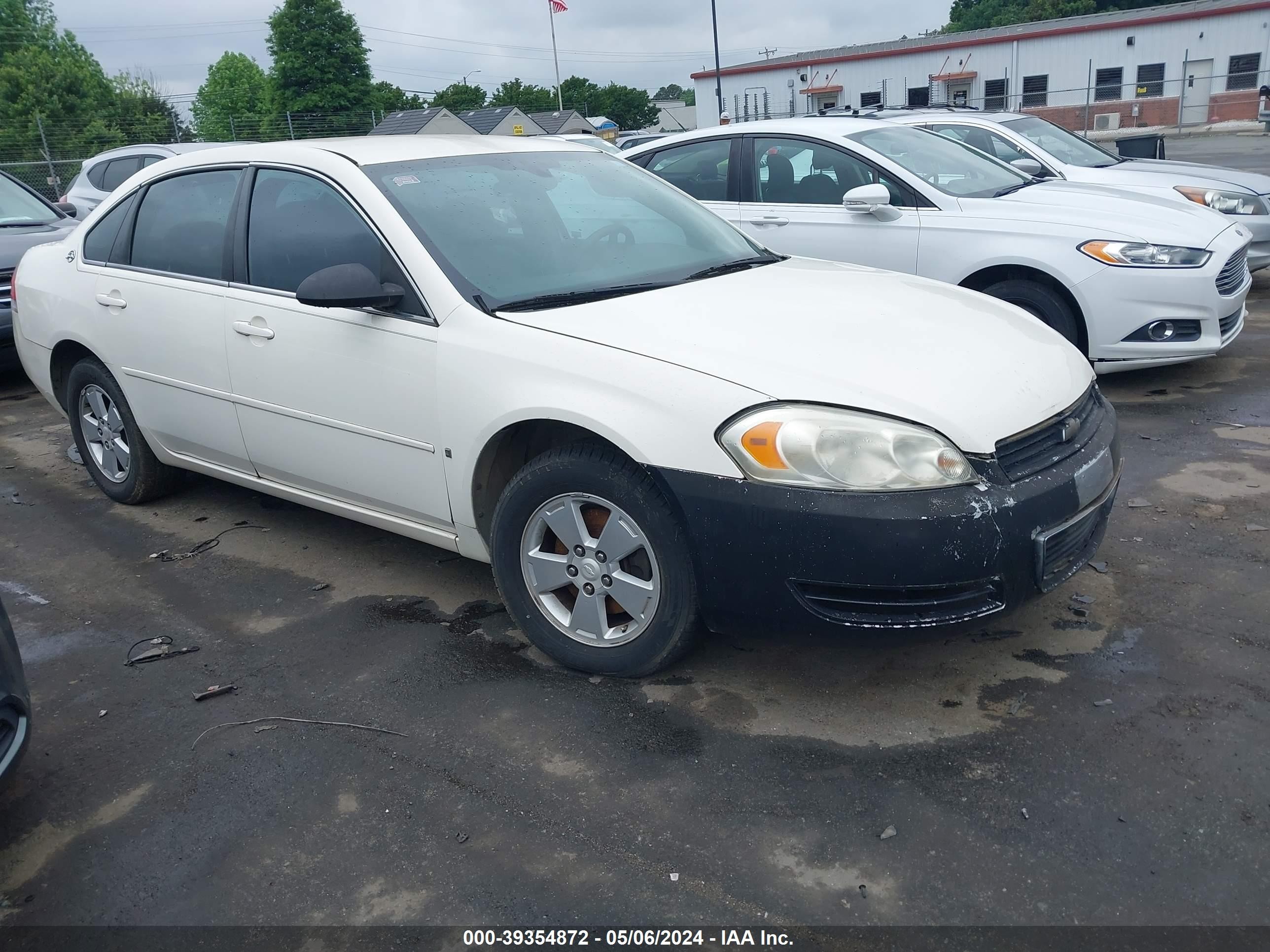 CHEVROLET IMPALA 2007 2g1wt55k879225753