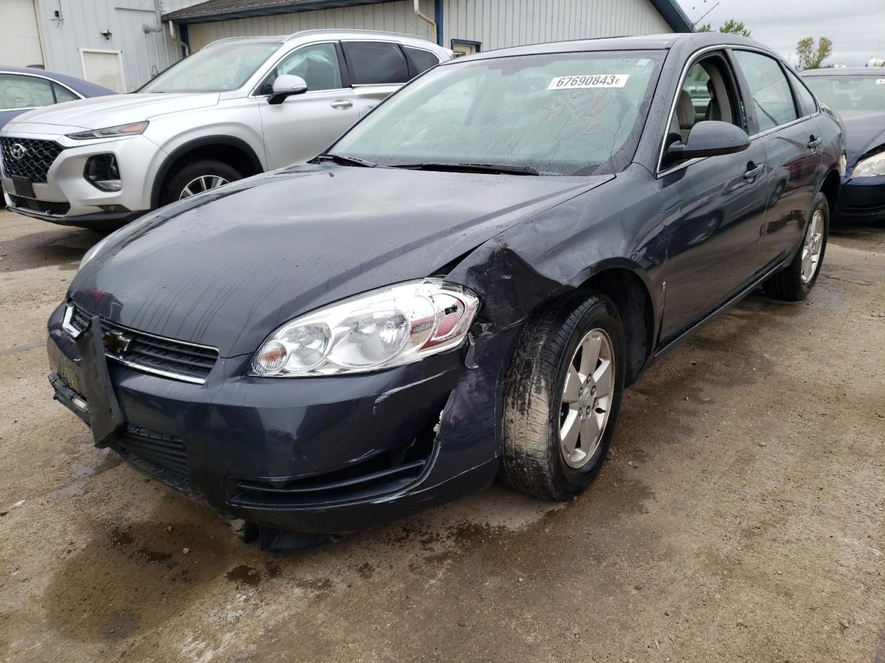 CHEVROLET IMPALA 2008 2g1wt55k889129610