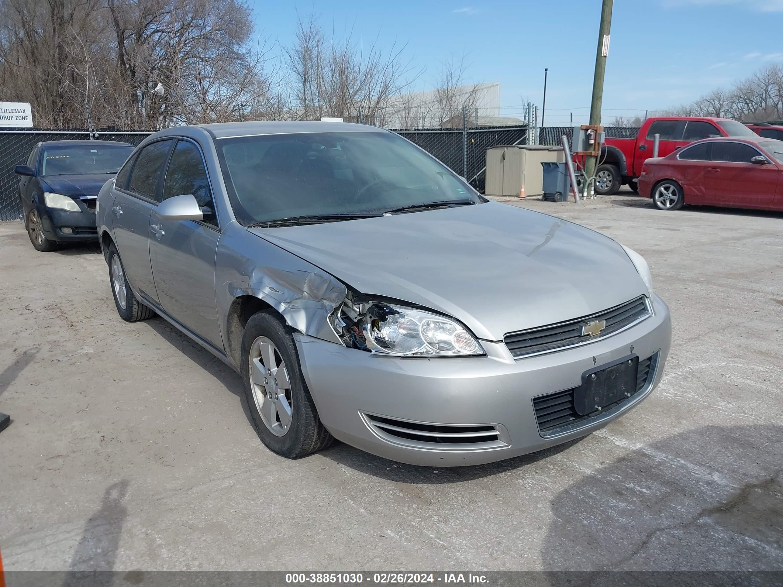 CHEVROLET IMPALA 2008 2g1wt55k989153012