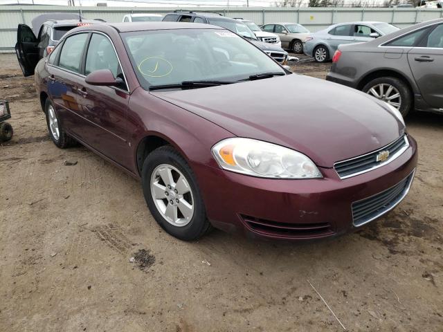 CHEVROLET IMPALA LT 2007 2g1wt55n079315649