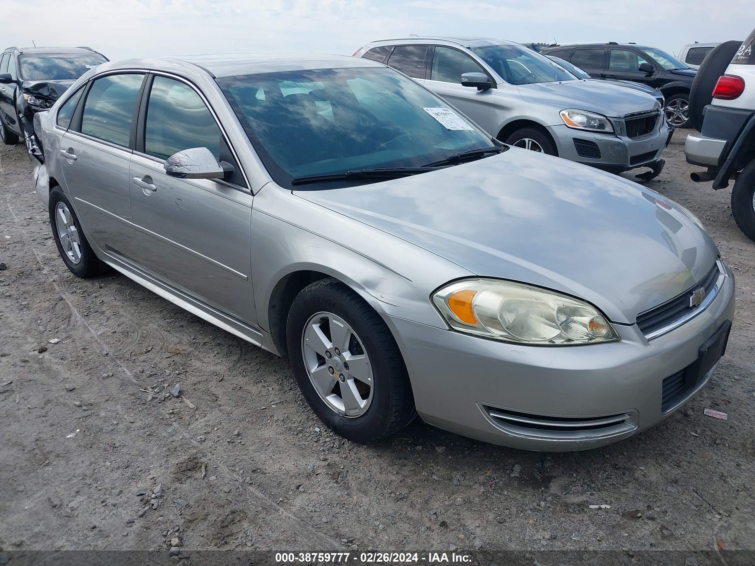 CHEVROLET IMPALA 2008 2g1wt55n081229404