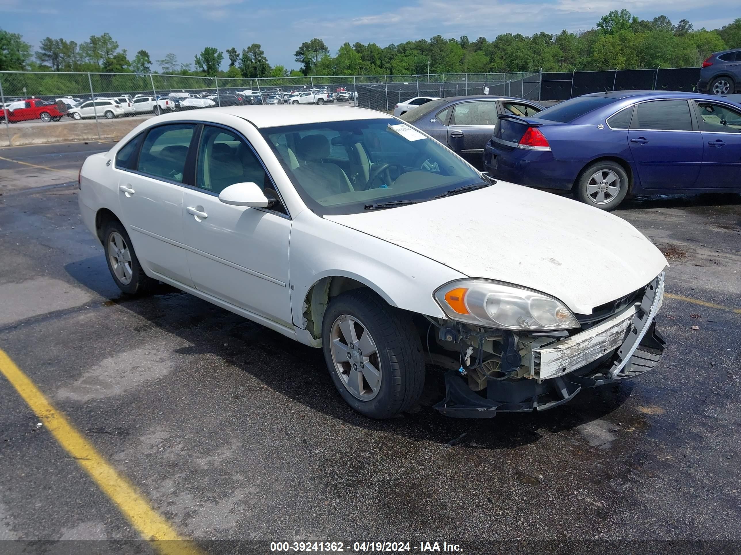 CHEVROLET IMPALA 2007 2g1wt55n479339615