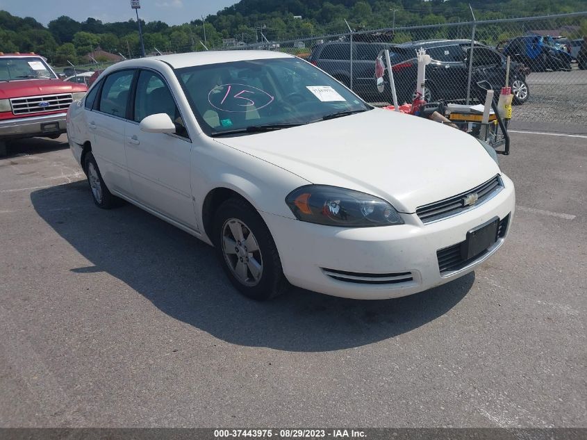 CHEVROLET IMPALA 2008 2g1wt55n489123572