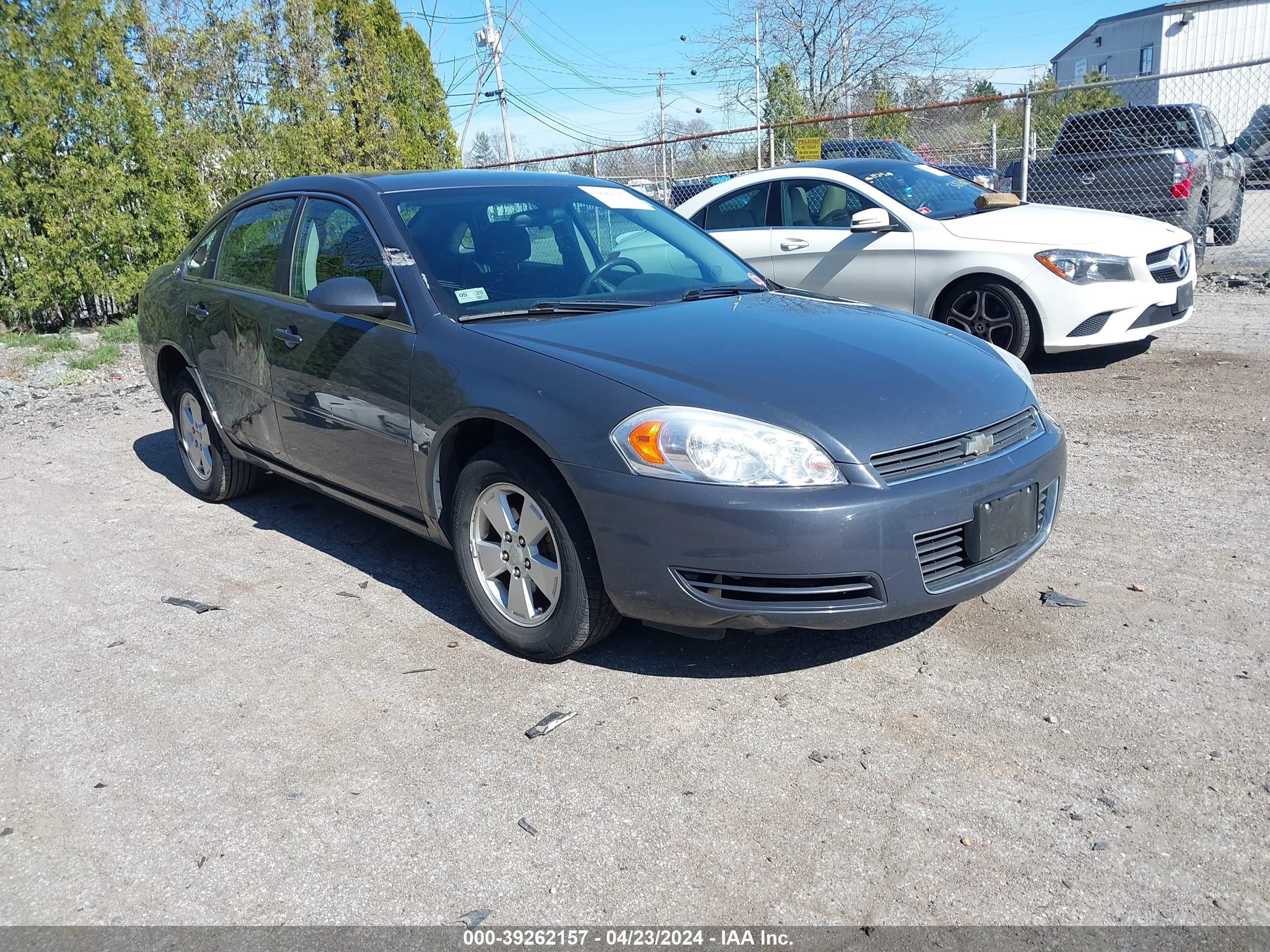 CHEVROLET IMPALA 2008 2g1wt55n881260917