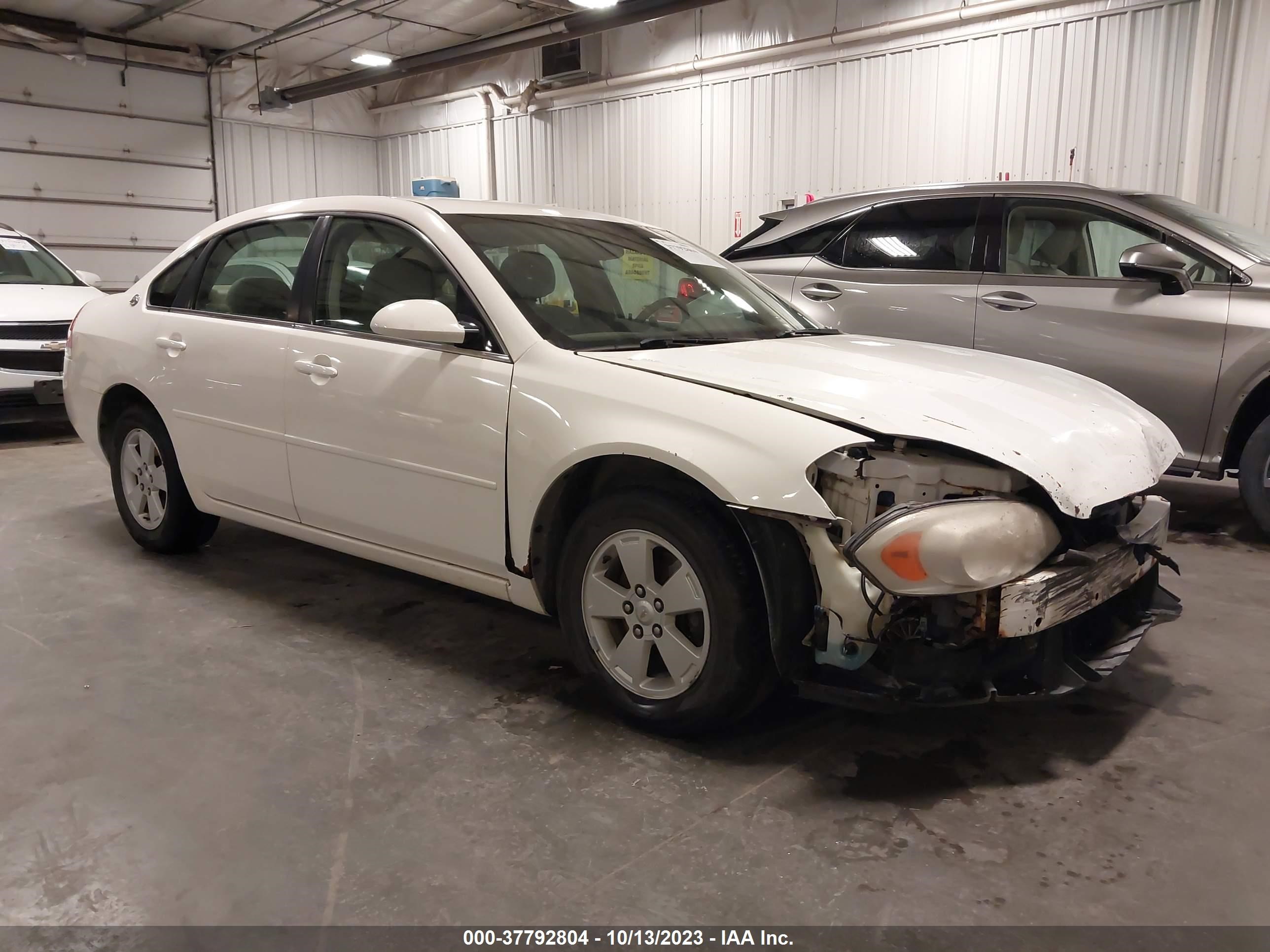 CHEVROLET IMPALA 2008 2g1wt55n889146482